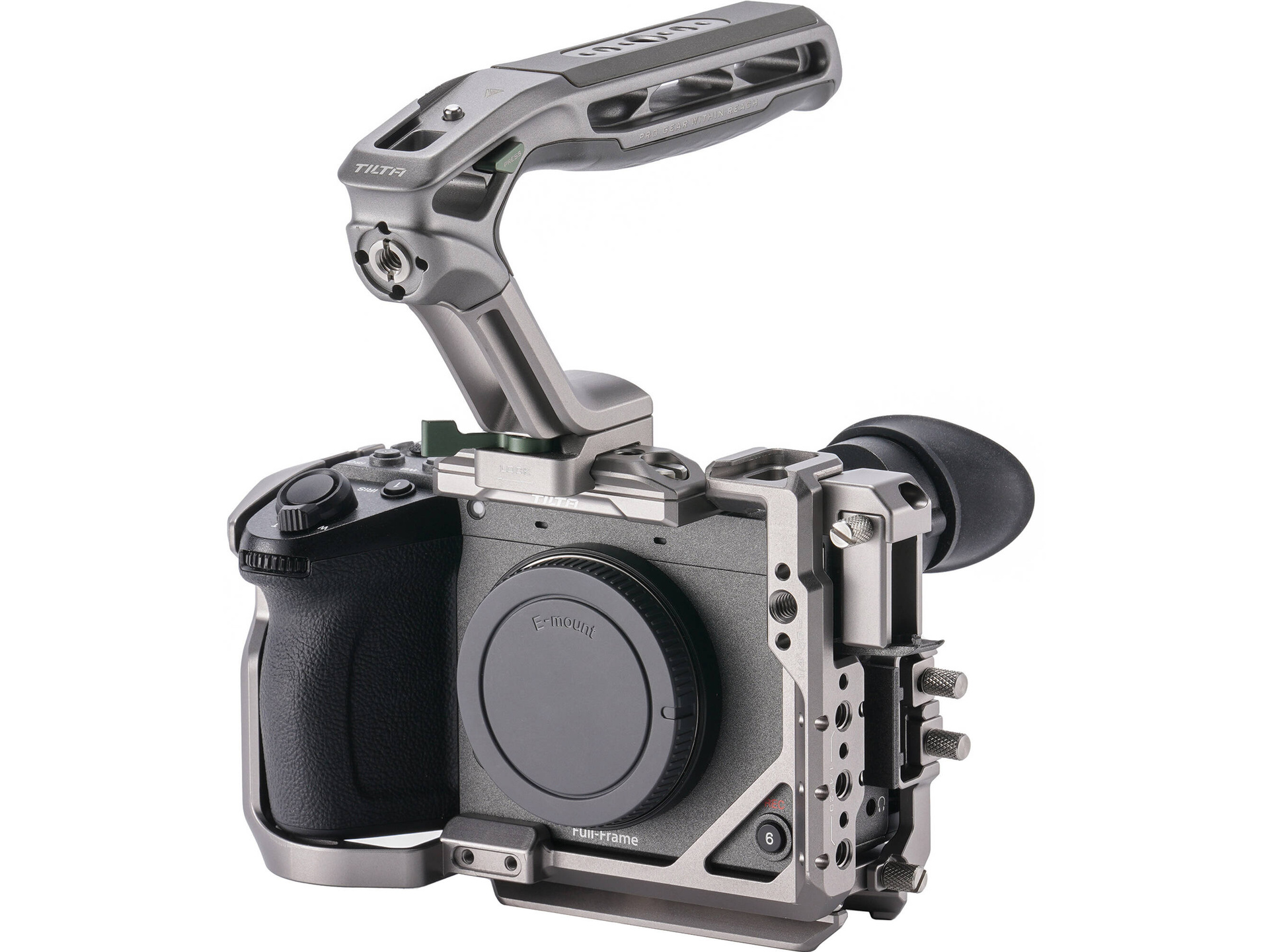 Tilta Full Camera Cage Base Kit for Sony FX2 (Titanium Gray)