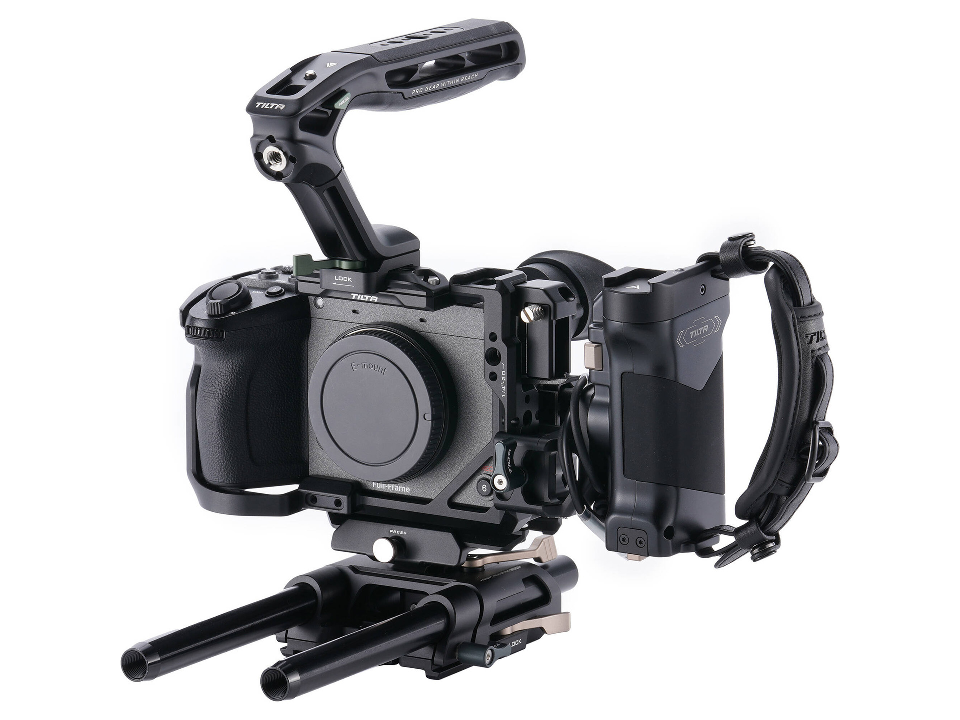Tilta Full Camera Cage Pro Kit for Sony FX2 (Black)