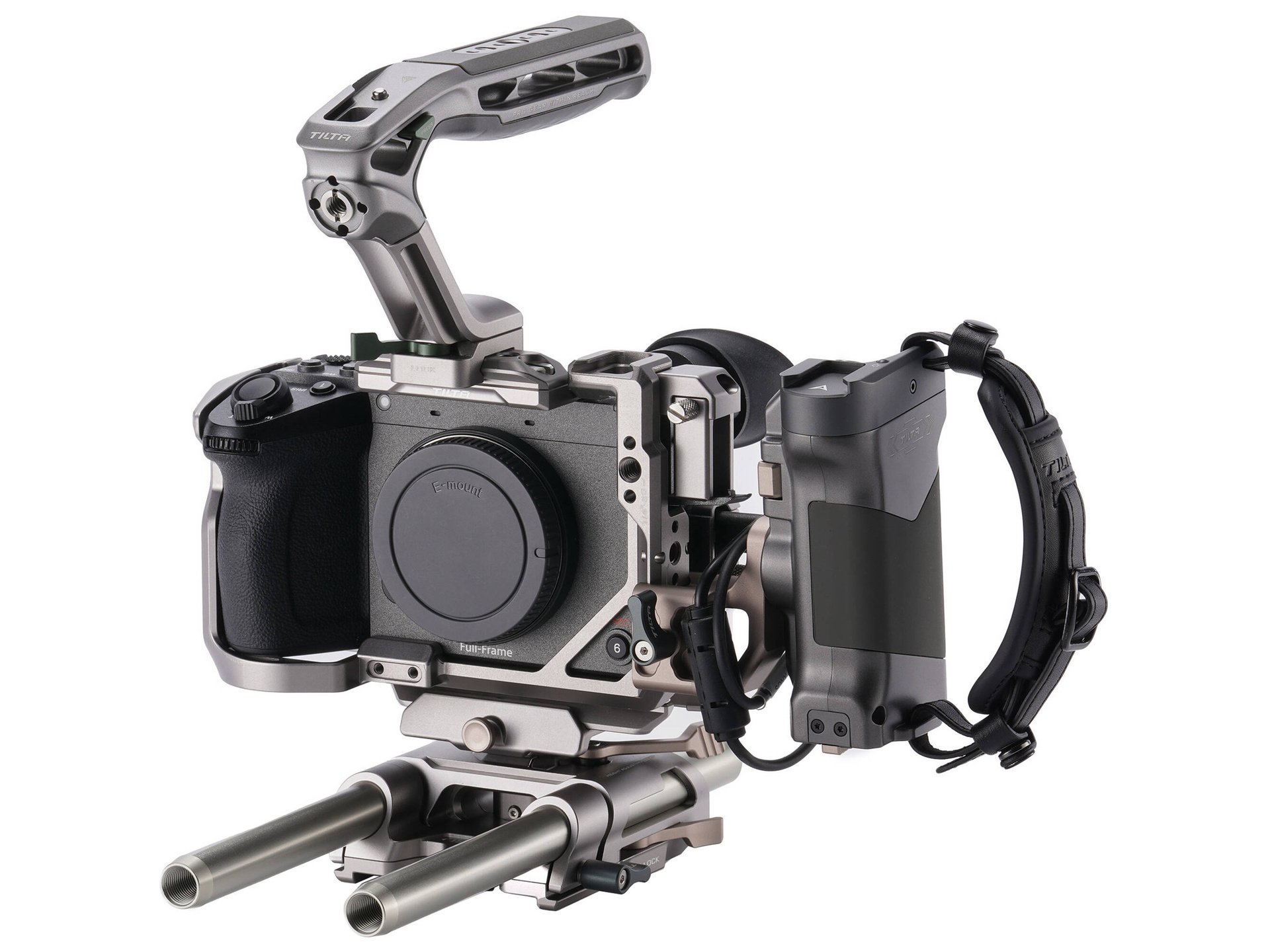 Tilta Full Camera Cage Pro Kit for Sony FX2 (Titanium Gray)