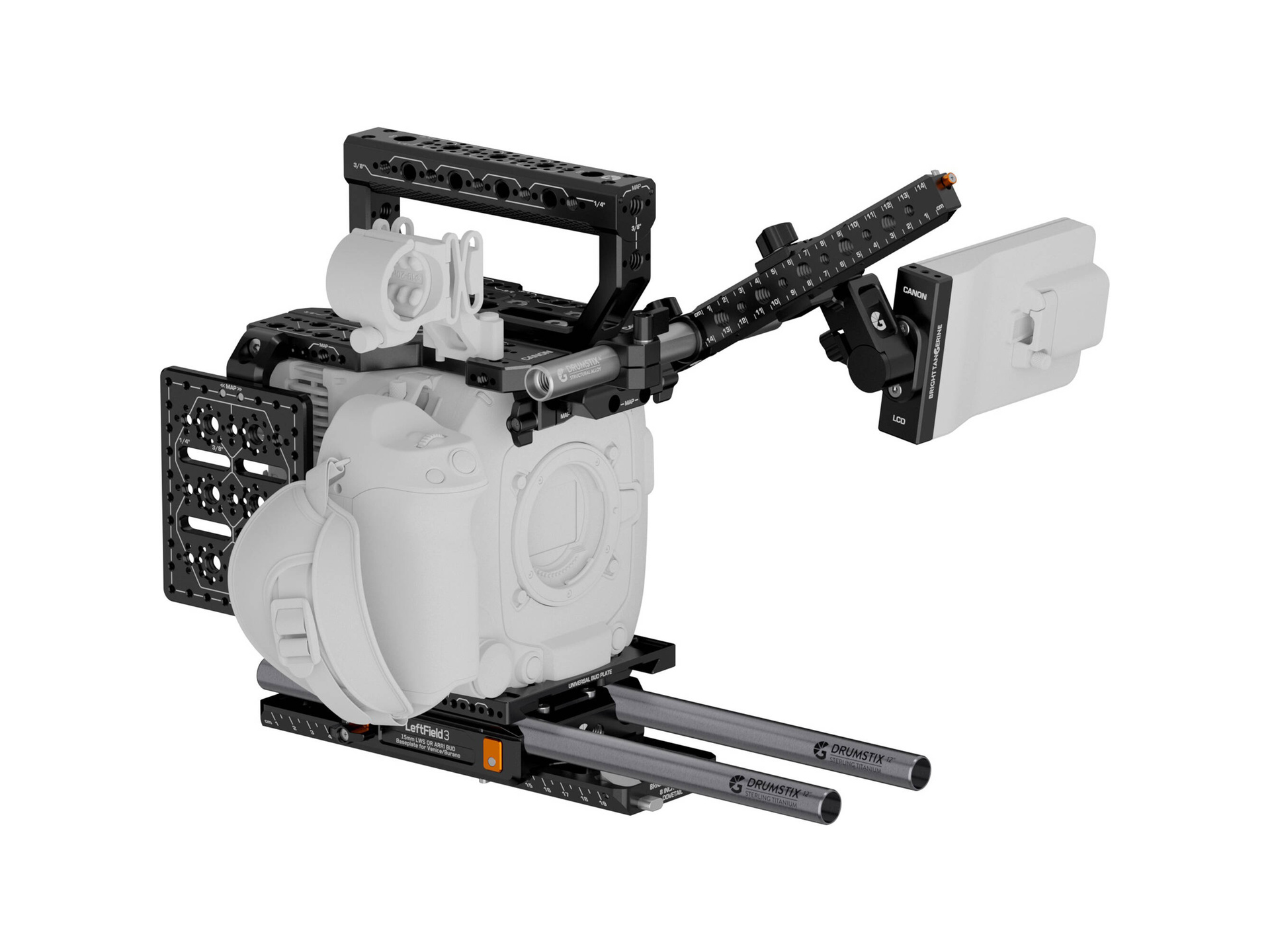 Bright Tangerine LeftField 3 Advanced Kit for Canon C400