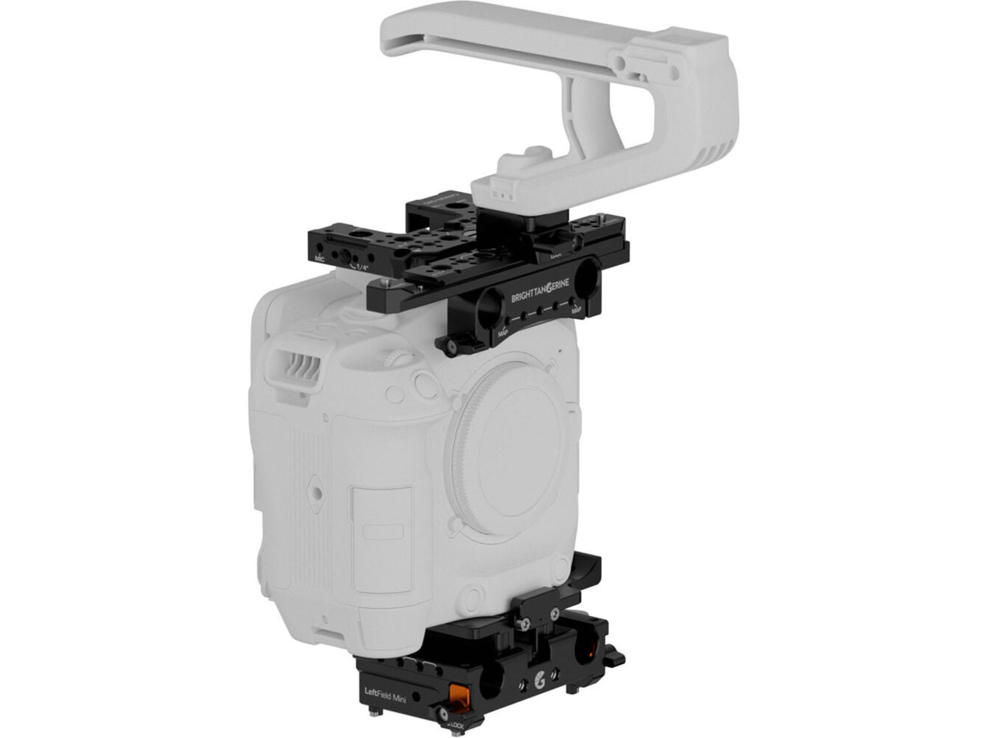 Bright Tangerine LeftField Mini Base Kit for Canon C80