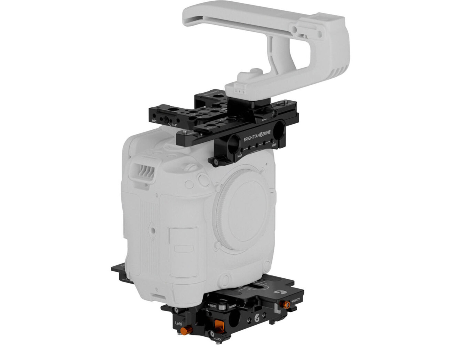 Bright Tangerine LeftField Mini DJI Kit for Canon C80