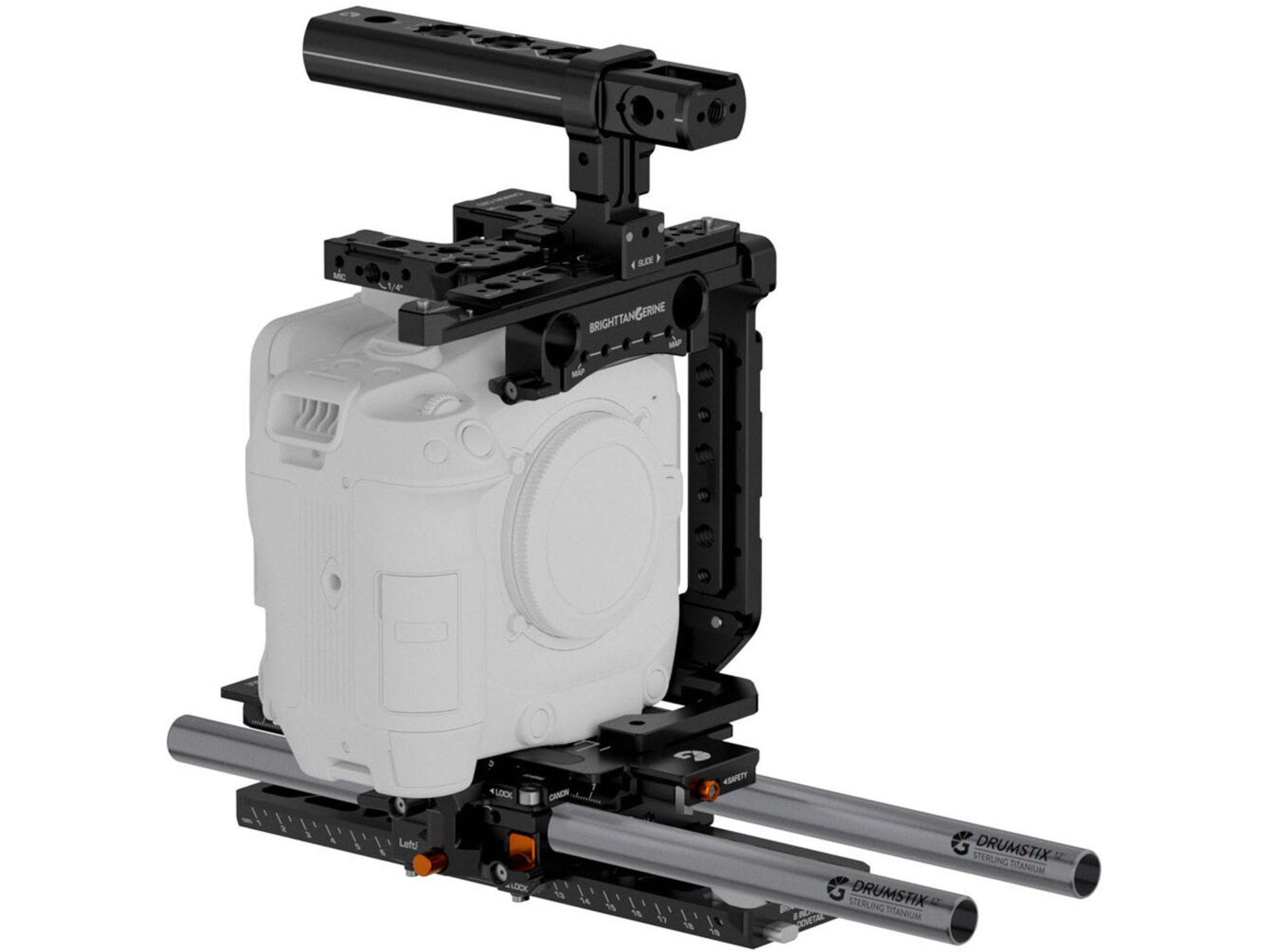 Bright Tangerine LeftField Mini DJI Advanced Kit for Canon C80