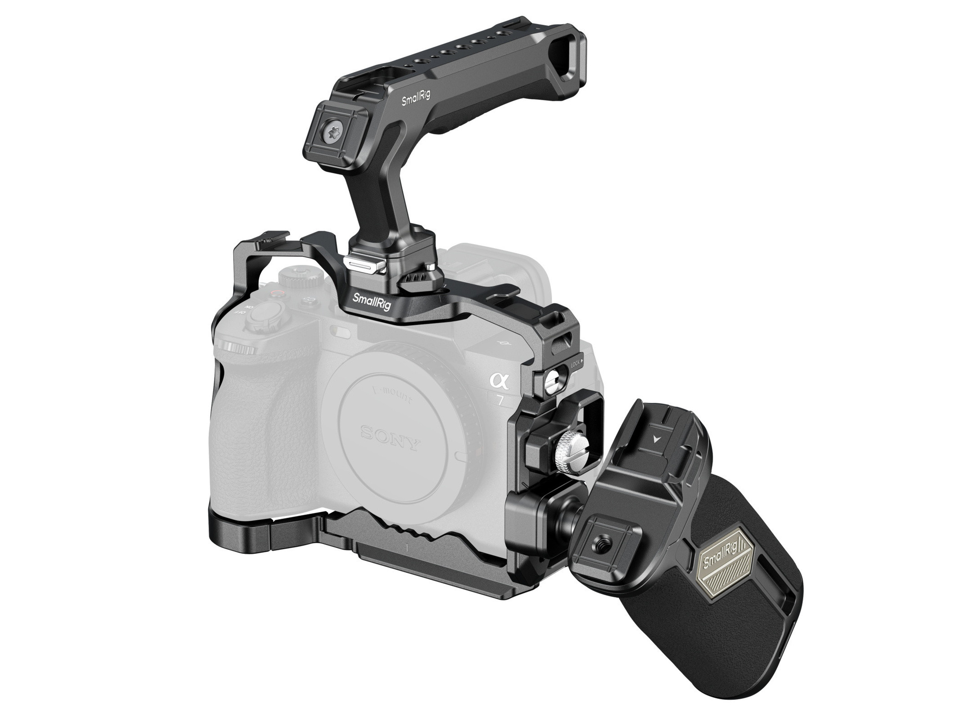 SmallRig 5599 HawkLock Cage Kit for Sony Alpha 7R V / 7 IV / 7S III / 1 / 7R IV (Advanced Edition)