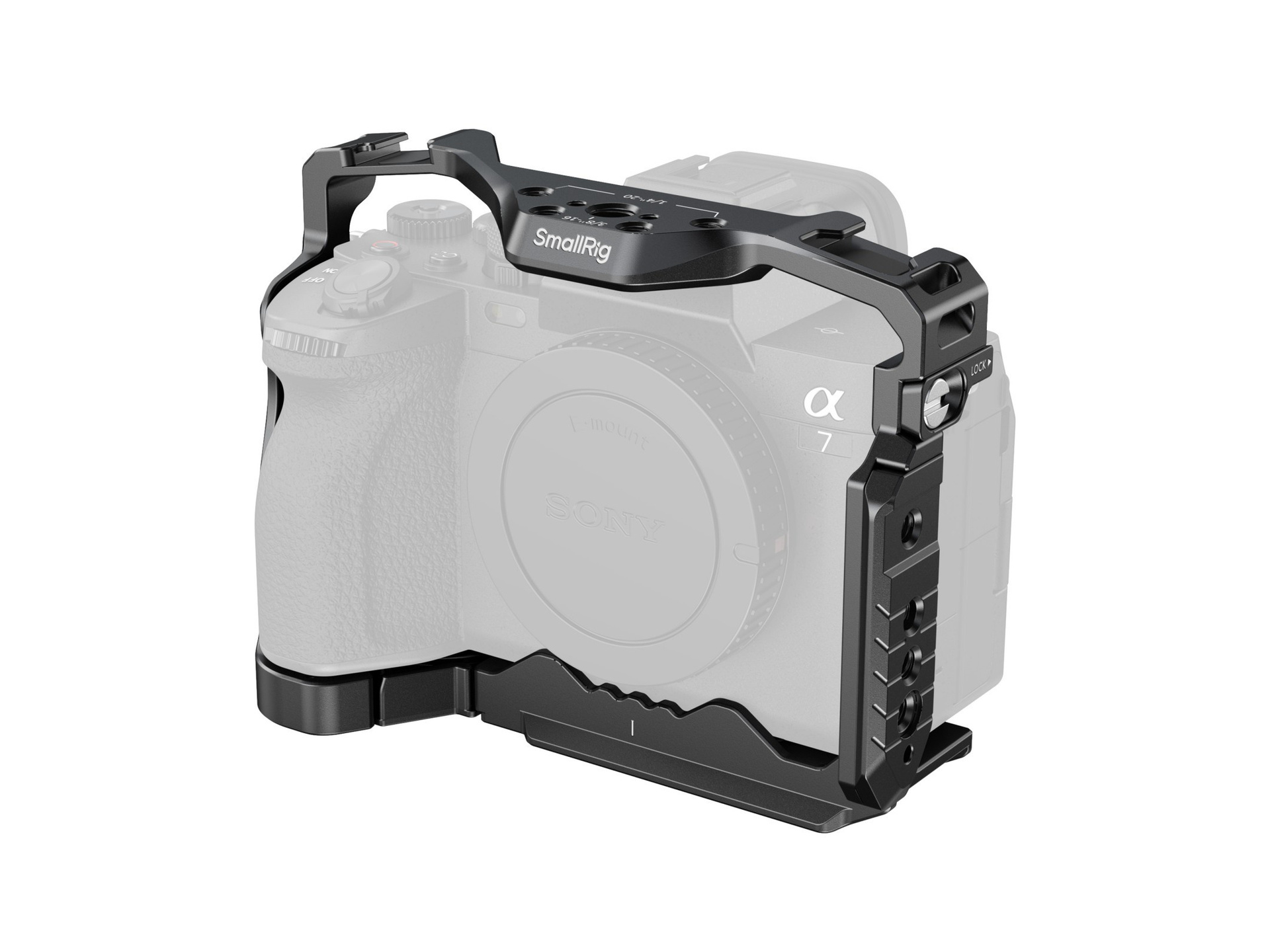 SmallRig 5583 Cage with Airtag Slot for Sony Alpha 7R V / 7 IV / 7S III / 1 / 7R IV