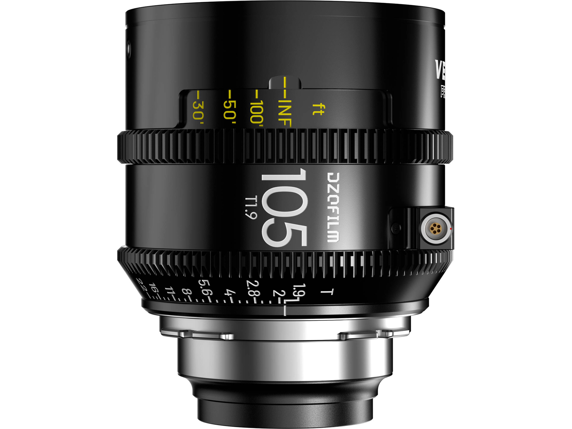 DZOFilm Vespid Prime2 105mm T1.9 Lens (PL Mount, Meters)