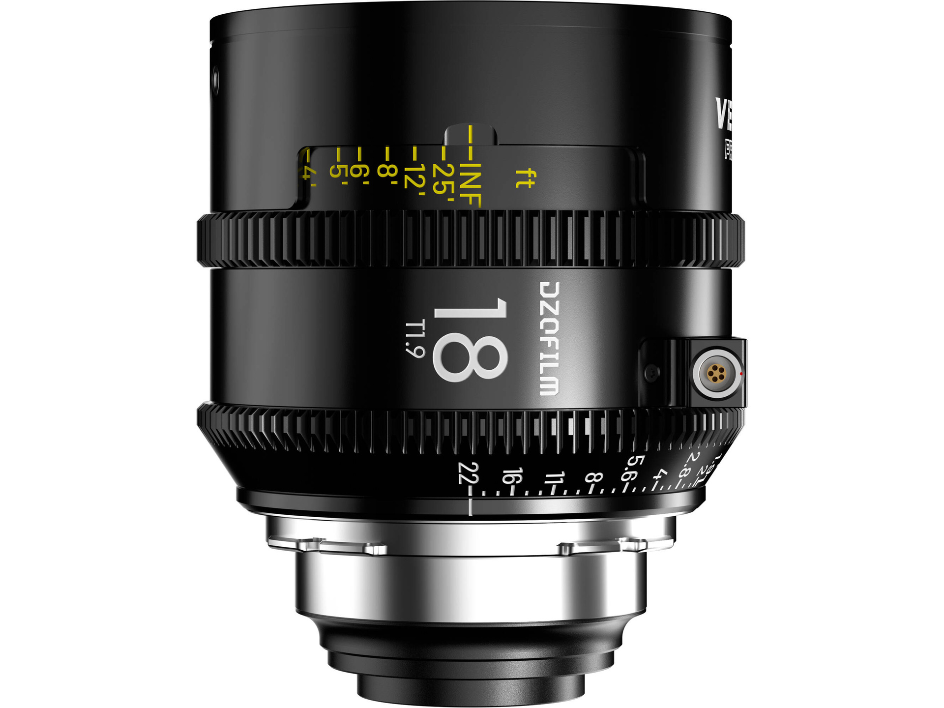 DZOFilm Vespid Prime2 18mm T1.9 Lens (PL Mount, Meters)