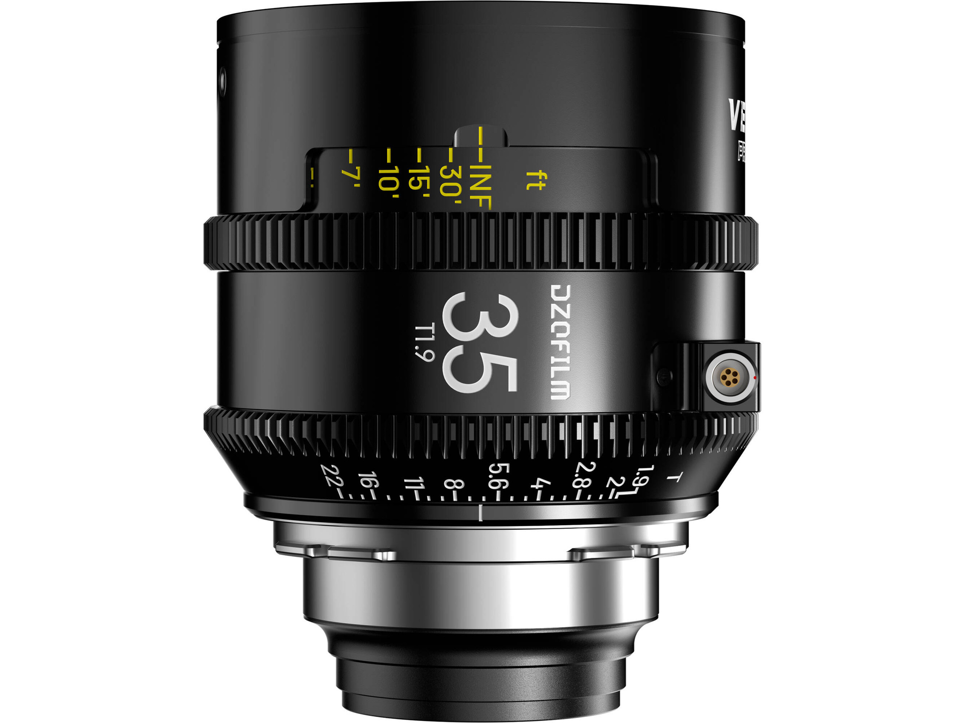DZOFilm Vespid Prime2 35mm T1.9 Lens (PL Mount, Meters)