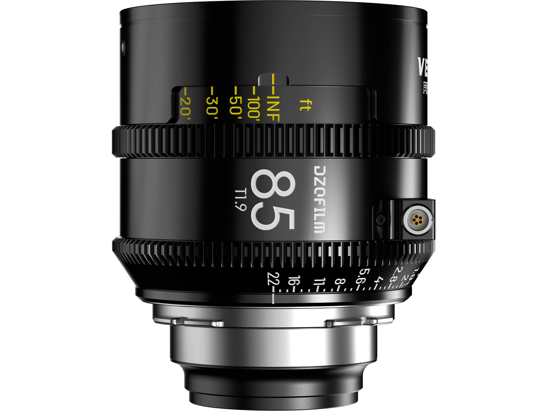 DZOFilm Vespid Prime2 85mm T1.9 Lens (PL Mount, Meters)