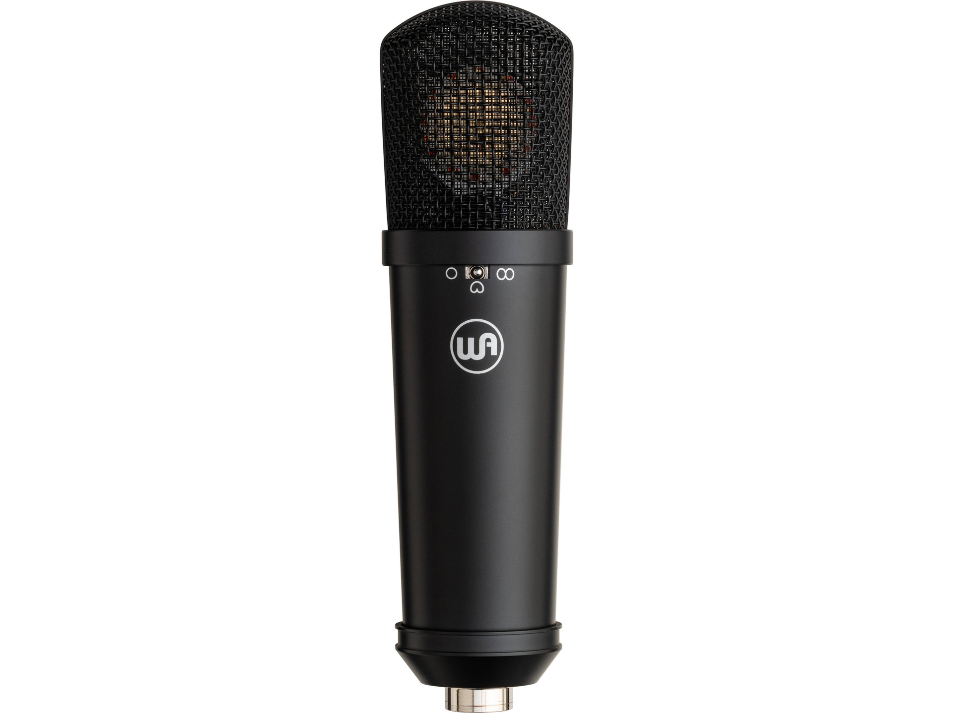 Warm Audio WA-87jr Large-Diaphragm Multipattern Condenser Microphone (Black)