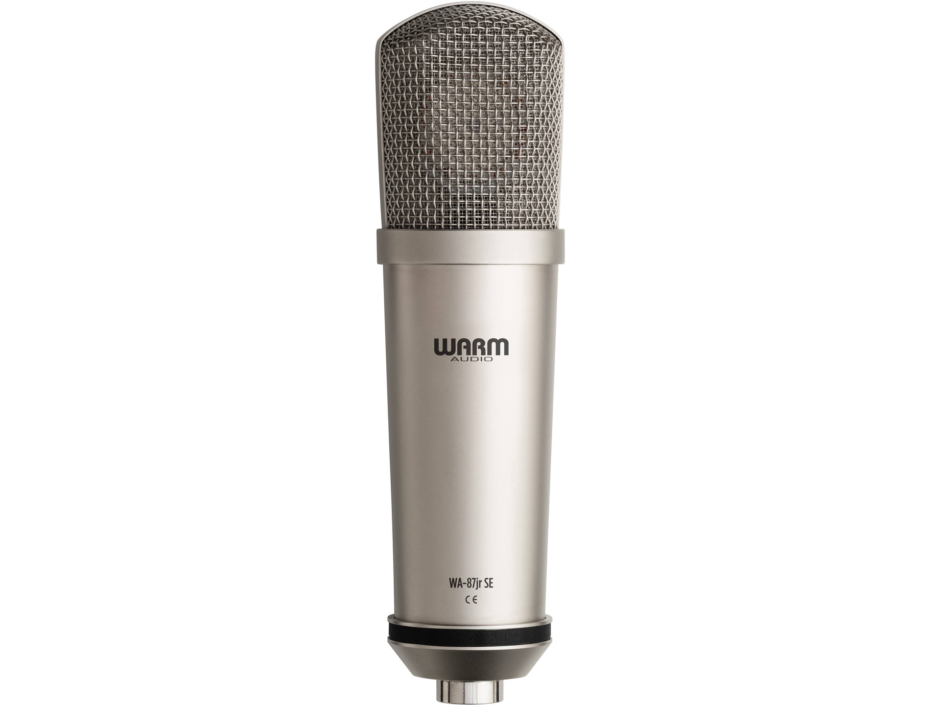 Warm Audio WA-87jr SE Large-Diaphragm Cardioid Condenser Microphone (Nickel)