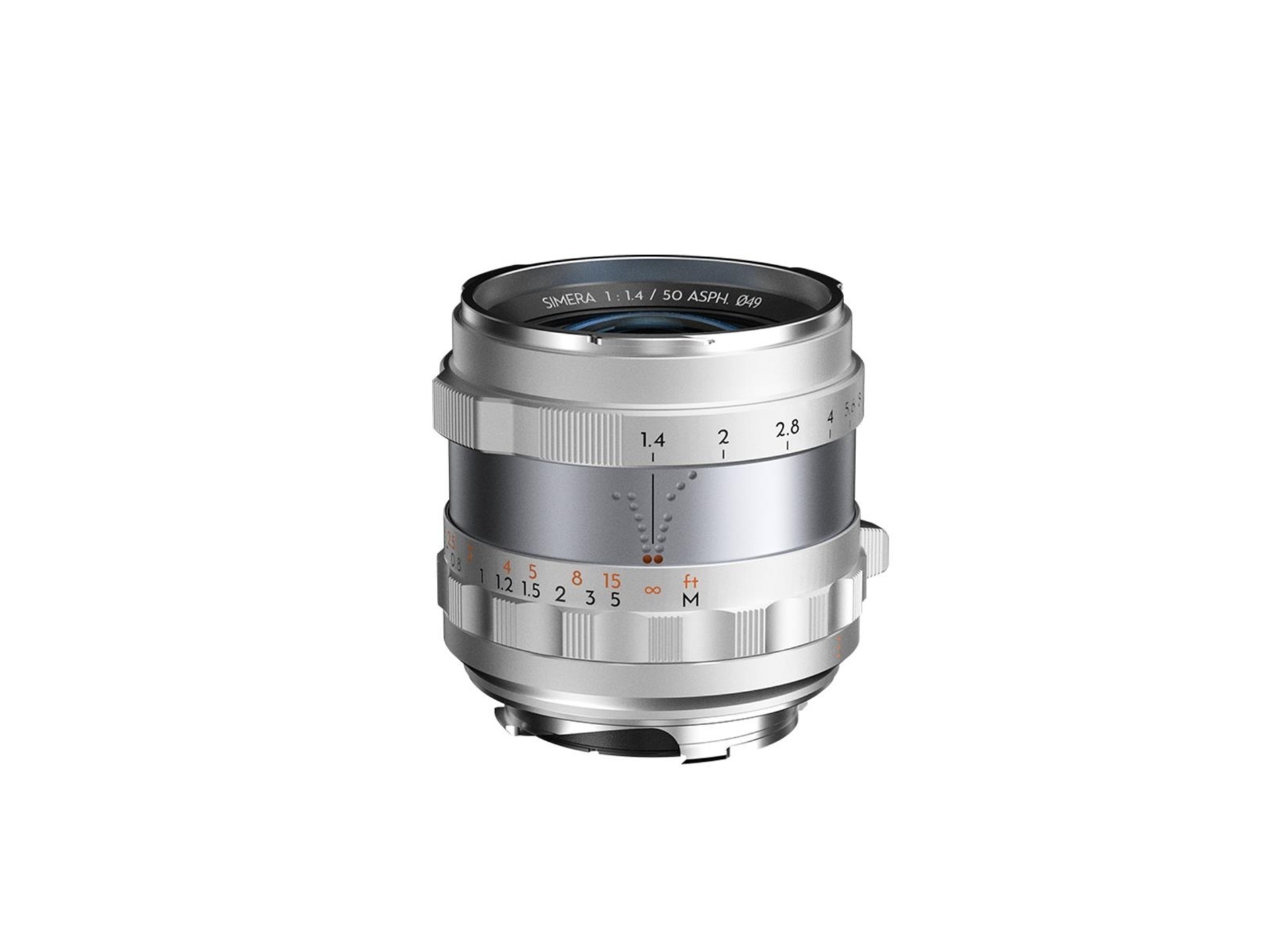 Thypoch Simera 50mm Lens f/1.4 Lens (Nikon Z, Silver)