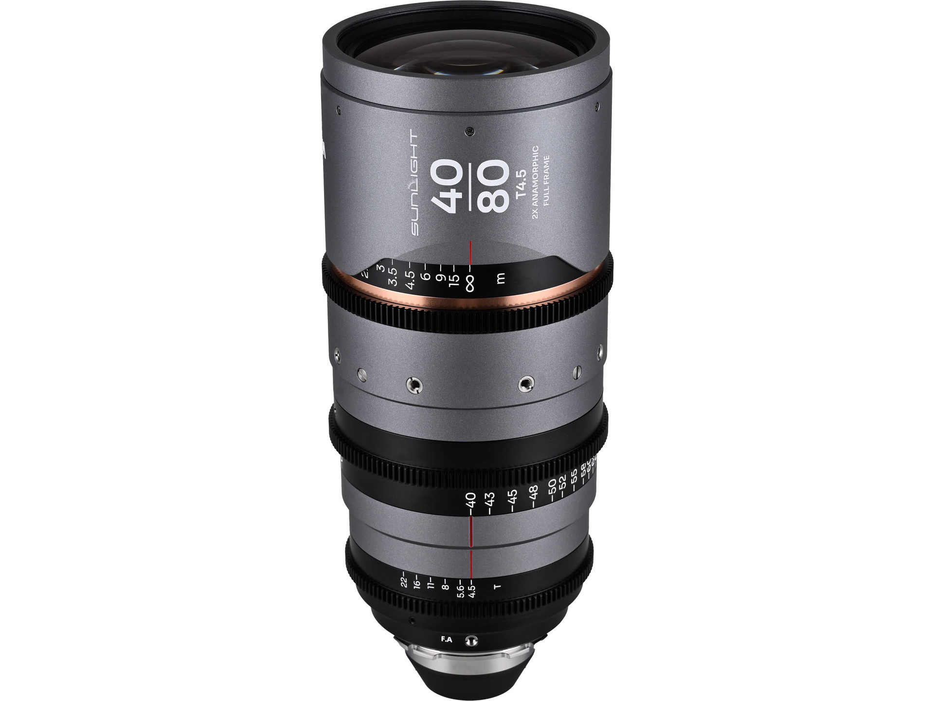 Laowa Sunlight 40-80mm T4.5 2x FF Anamorphic Zoom (ARRI PL, Amber)