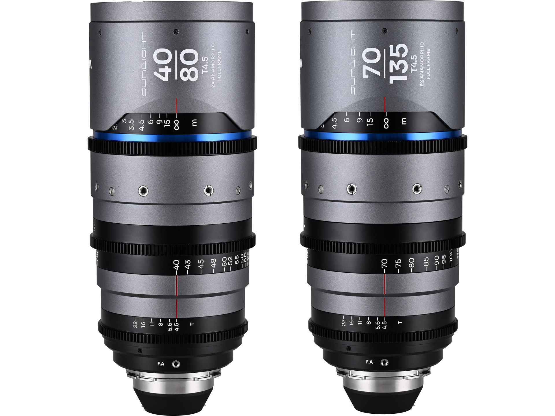 Laowa Sunlight 2x Anamorphic Zoom 2-Lens Bundle (ARRI PL, Blue)