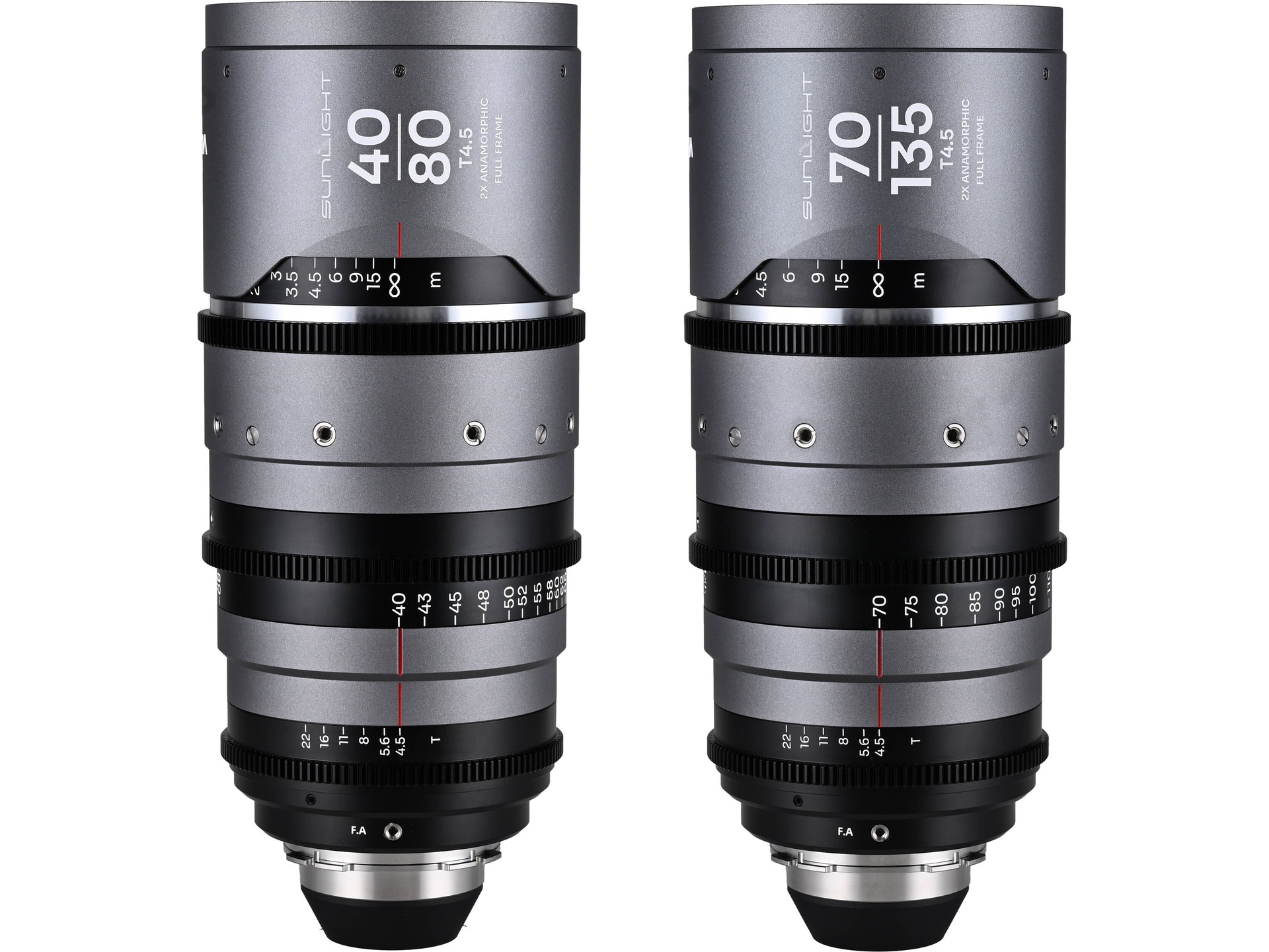 Laowa Sunlight 2x Anamorphic Zoom 2-Lens Bundle (ARRI PL, Silver)