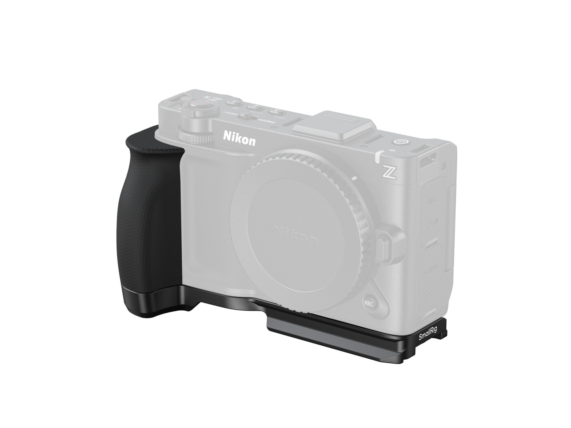 SmallRig 5466 L-Shaped Mount Plate with Silicone Handle for Nikon ZR