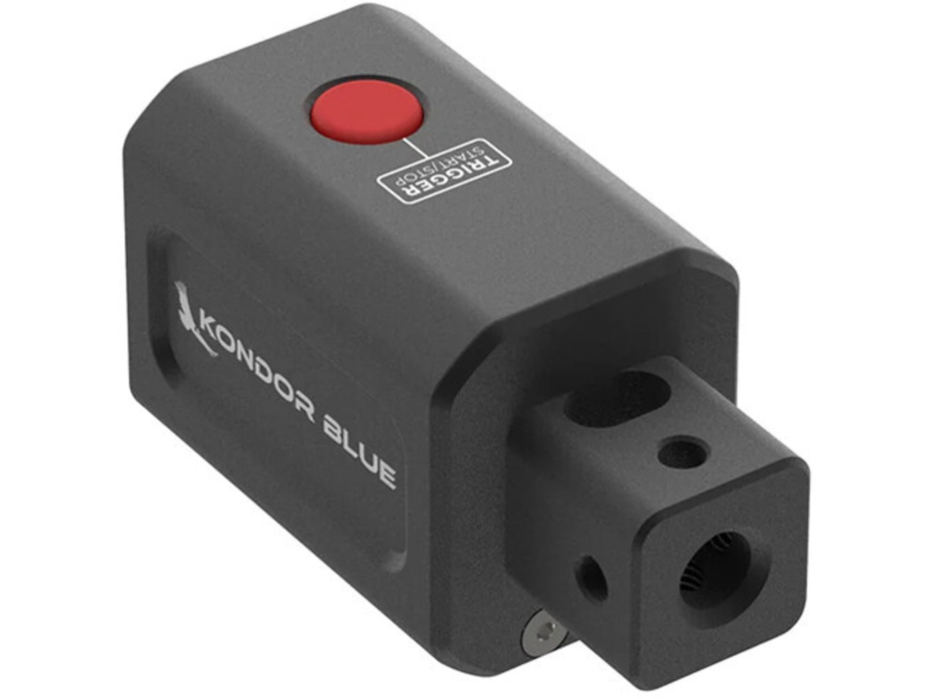 Kondor Blue Record Trigger Extension for Hollywood Handle (Raven Black)