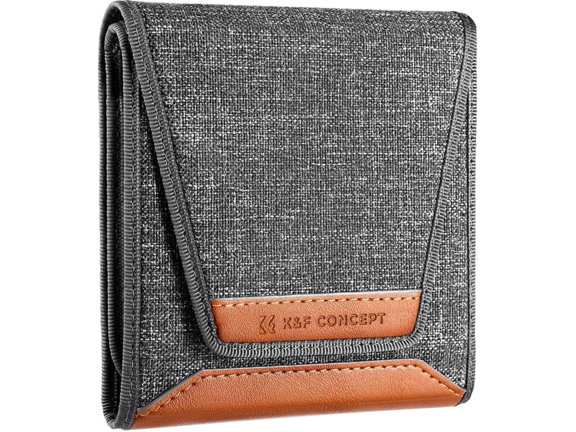 K&F Concept 3-Pocket Circular Filter Case (Up to 82mm)