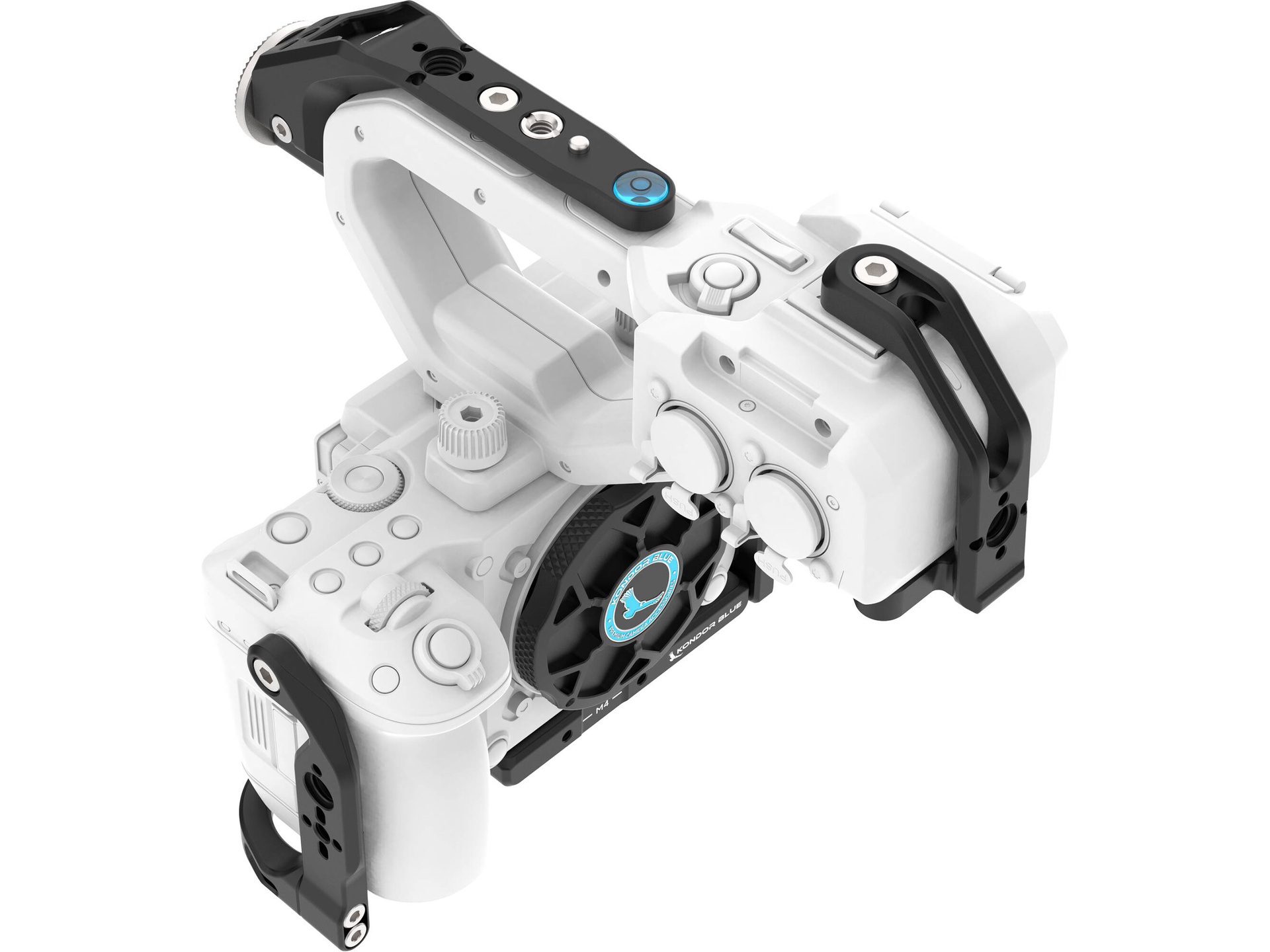 Kondor Blue Cage for Canon EOS C50 with Top Handle & XLR Audio Module Bracket (Raven Black)