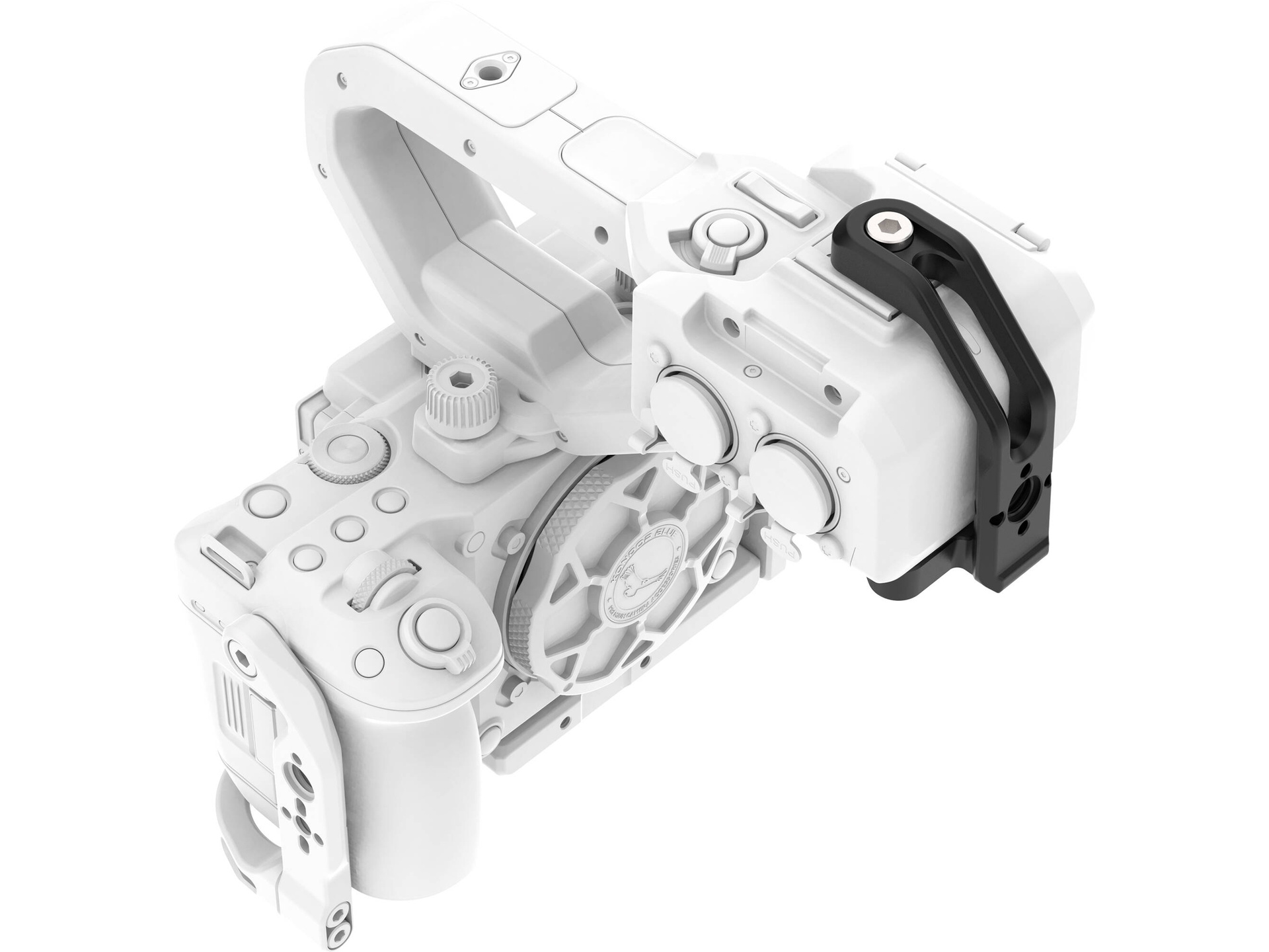 Kondor Blue XLR Audio Module Bracket (Raven Black)