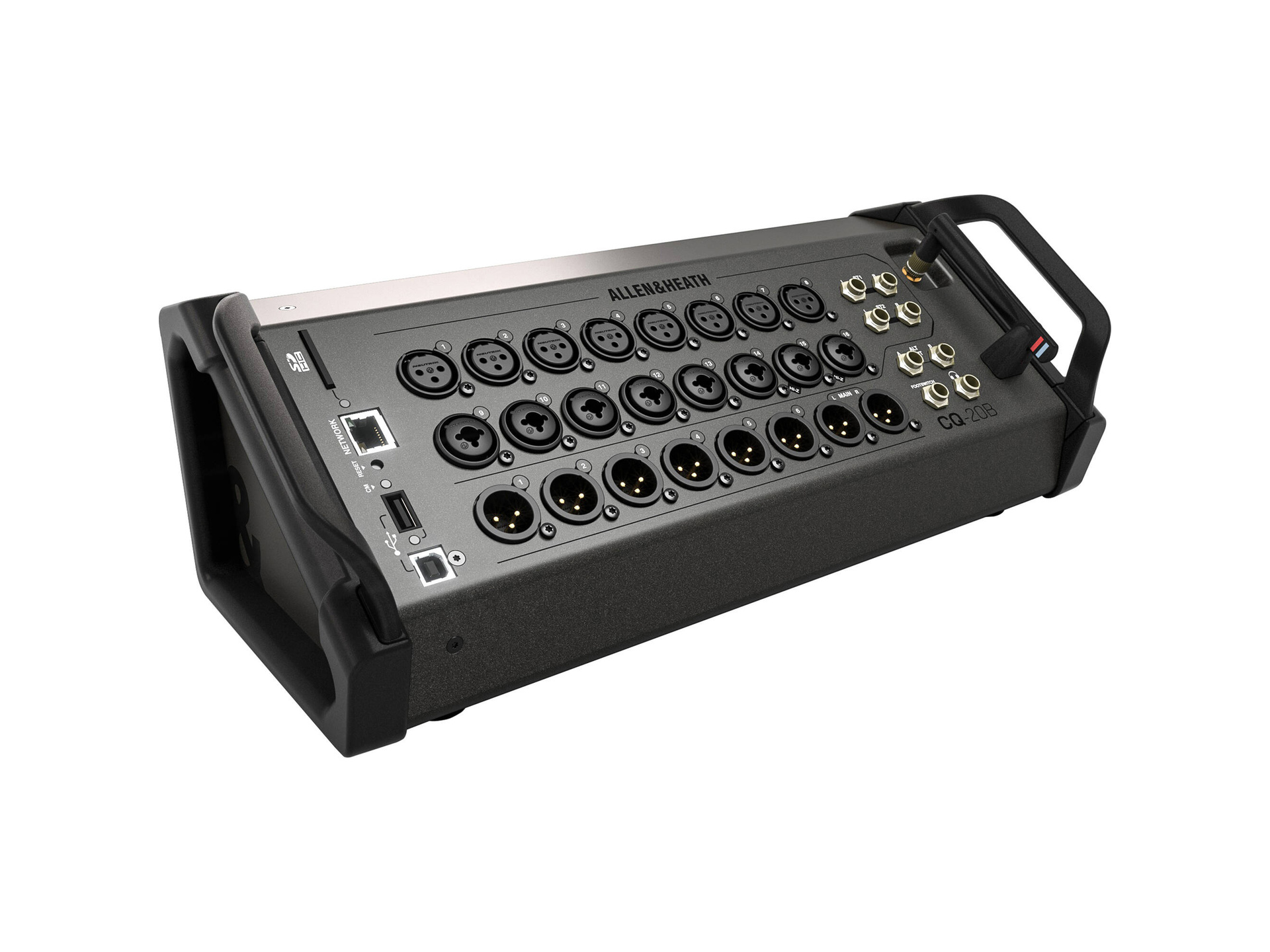 Allen & Heath CQ-20B Ultracompact 20-Channel Digital Mixer (Rackmount/Stagebox) - Open Box