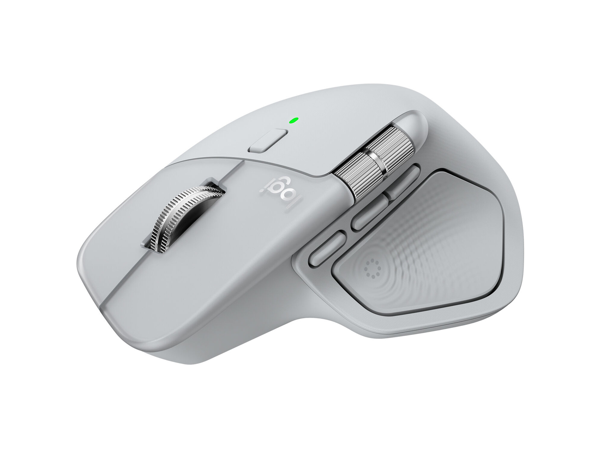 Logitech MX Master 4 Wireless Mouse (Pale Gray)