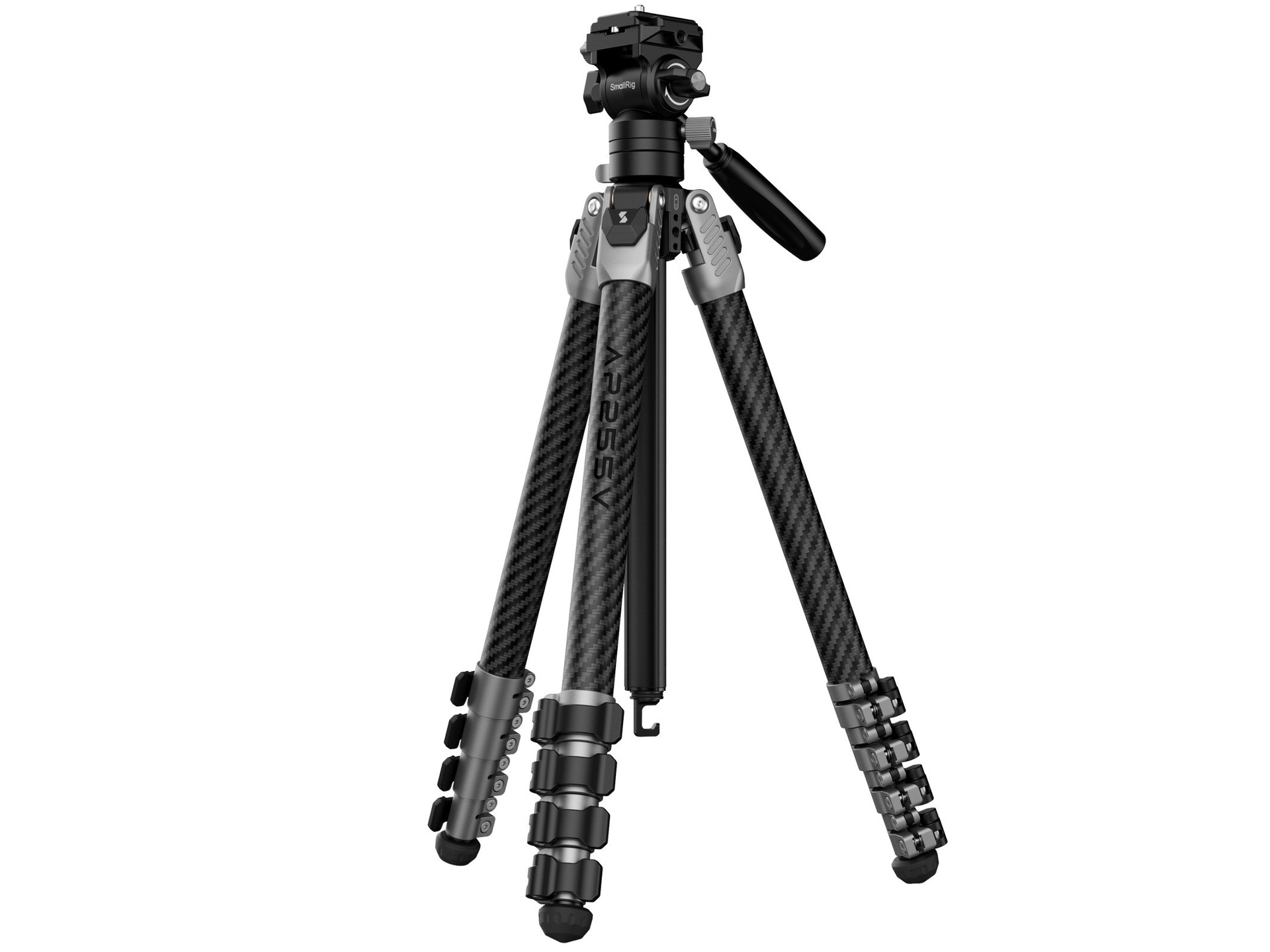 SmallRig 5477 Portable Video Carbon Fiber Tripod AP255Pro