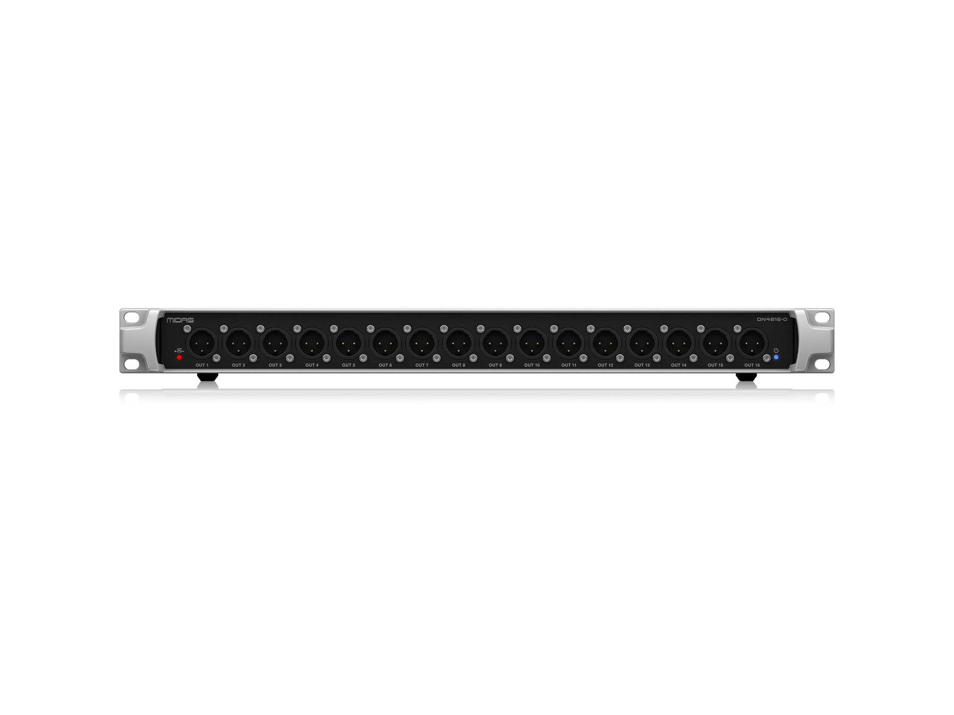 Midas DN4816-O Bus-Powered StageCONNECT Interface with 16 Outputs and Ultranet