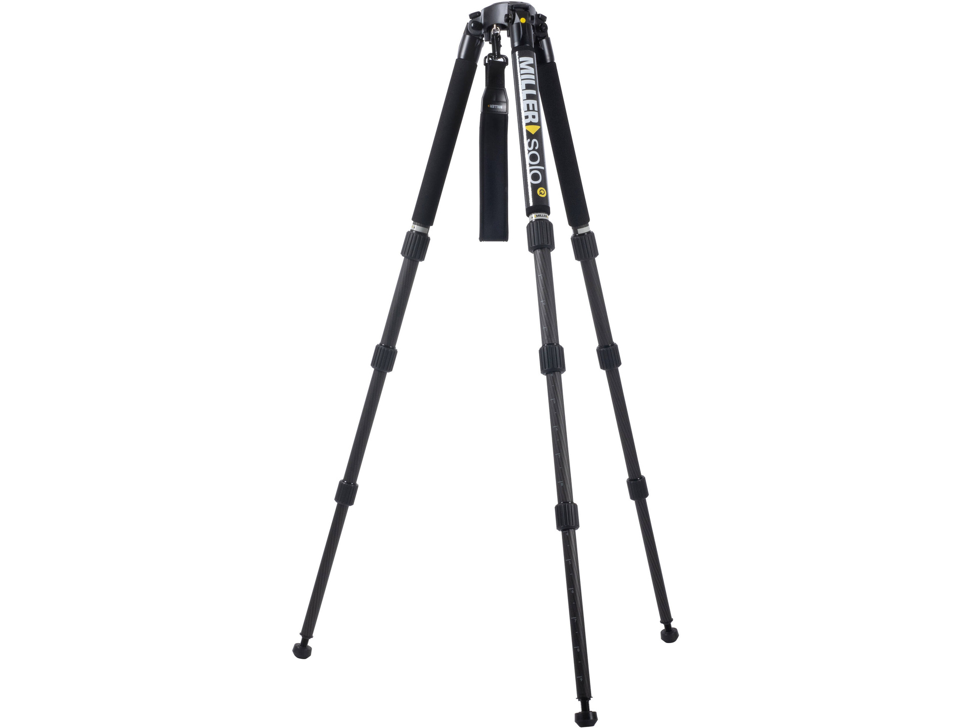 Miller Solo-Q 75 3-Stage Carbon Fiber Tripod