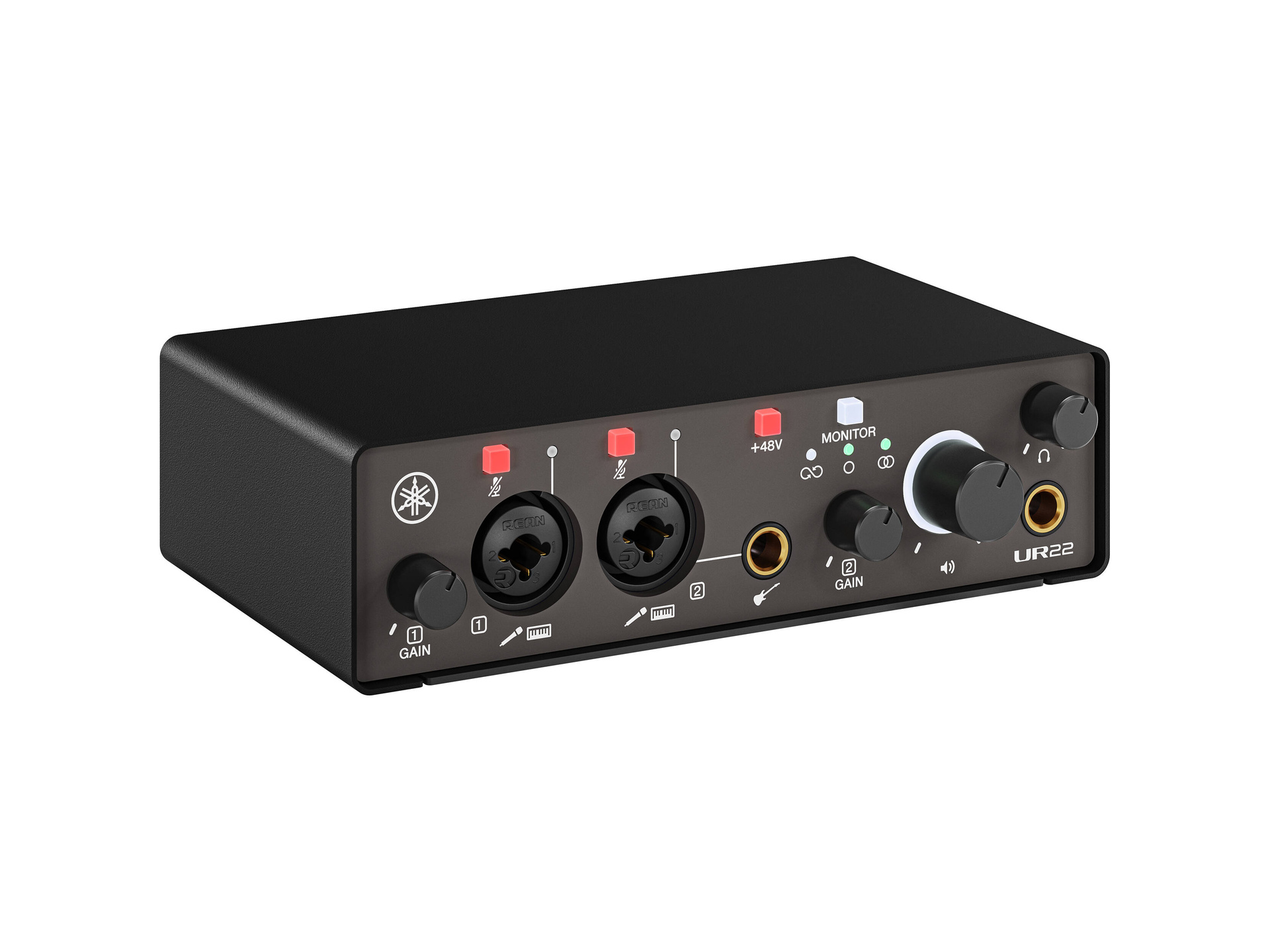 Yamaha UR22MK3 2x2 USB-C Audio Interface (Black)