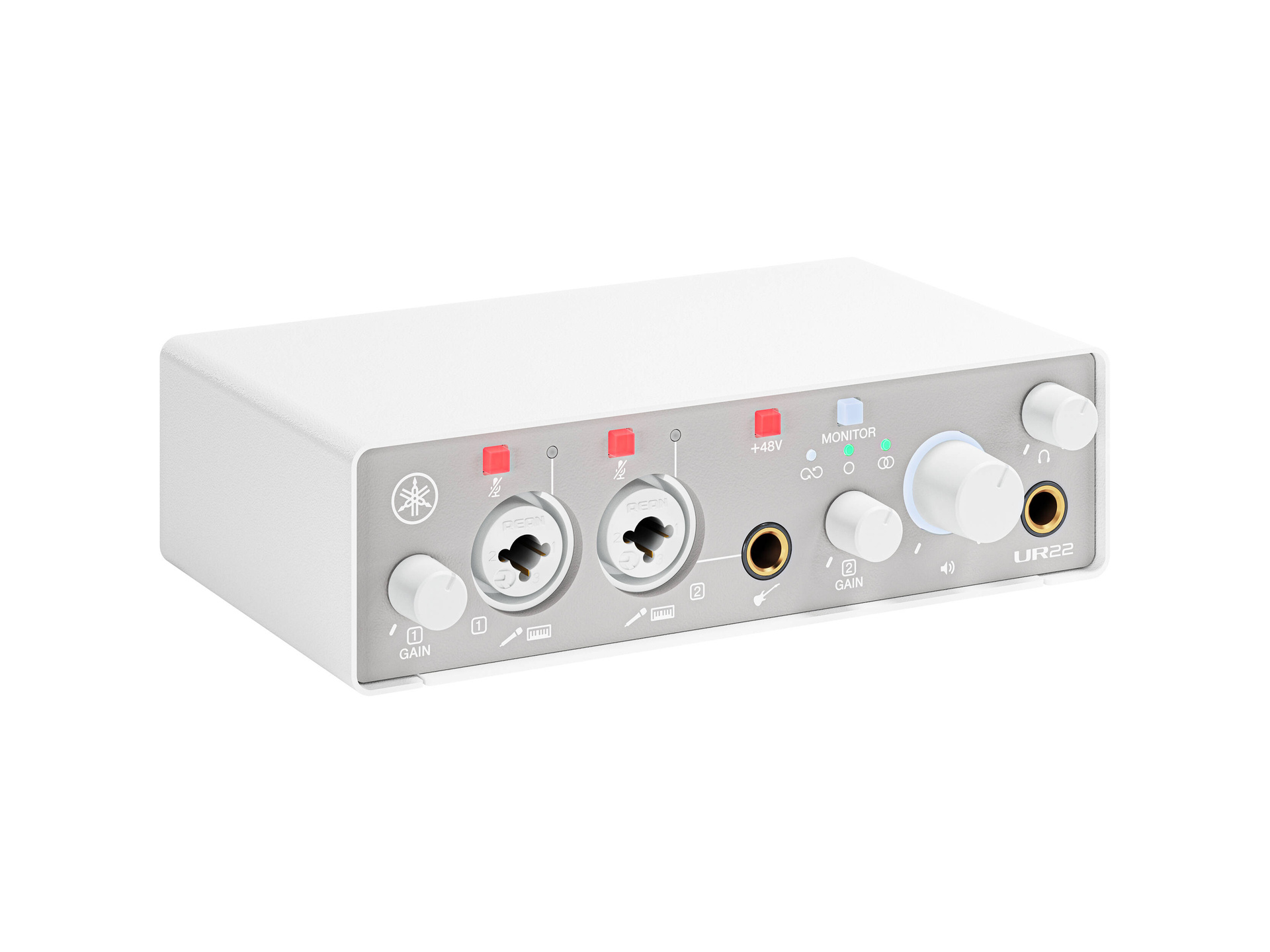 Yamaha UR22MK3 2x2 USB-C Audio Interface (White)