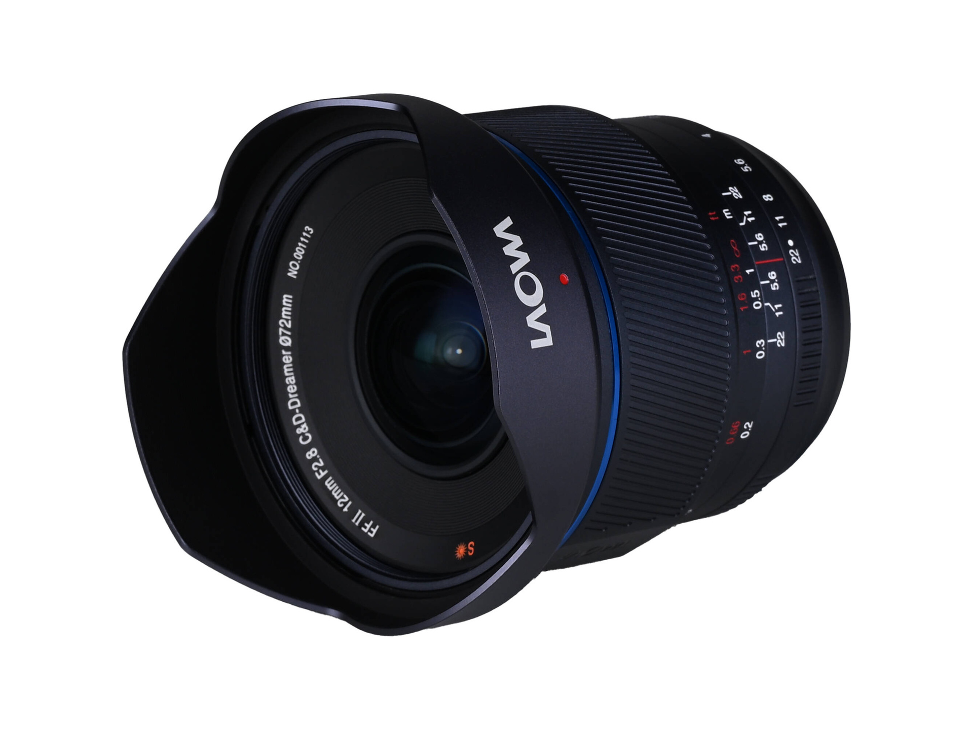 Laowa 12mm f/2.8 Lite Zero-D MF Lens (Sony E, 14-Blade Aperture)