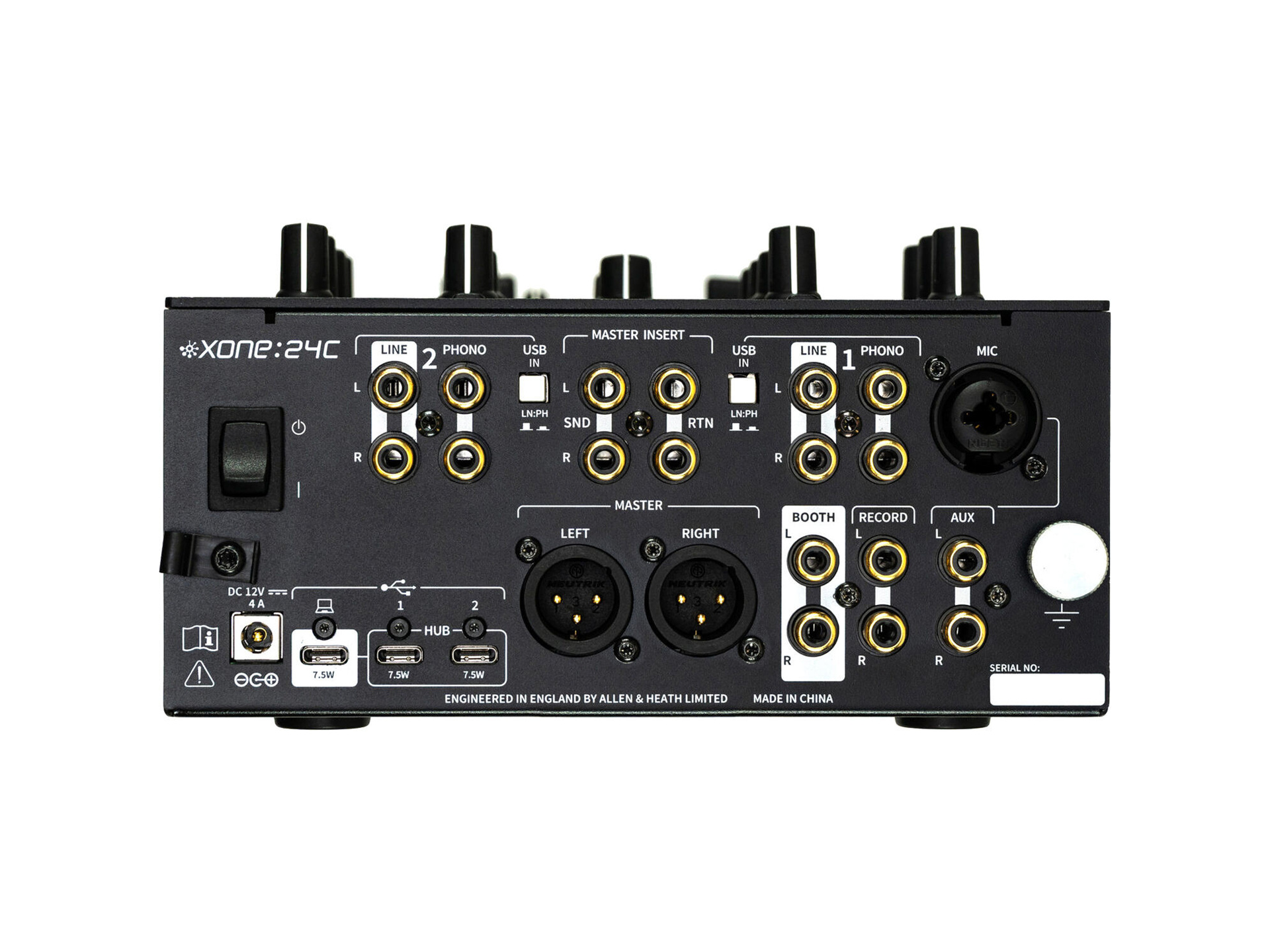 Allen & Heath XONE:24C Analogue 2+1 Channel DJ Mixer with Interface