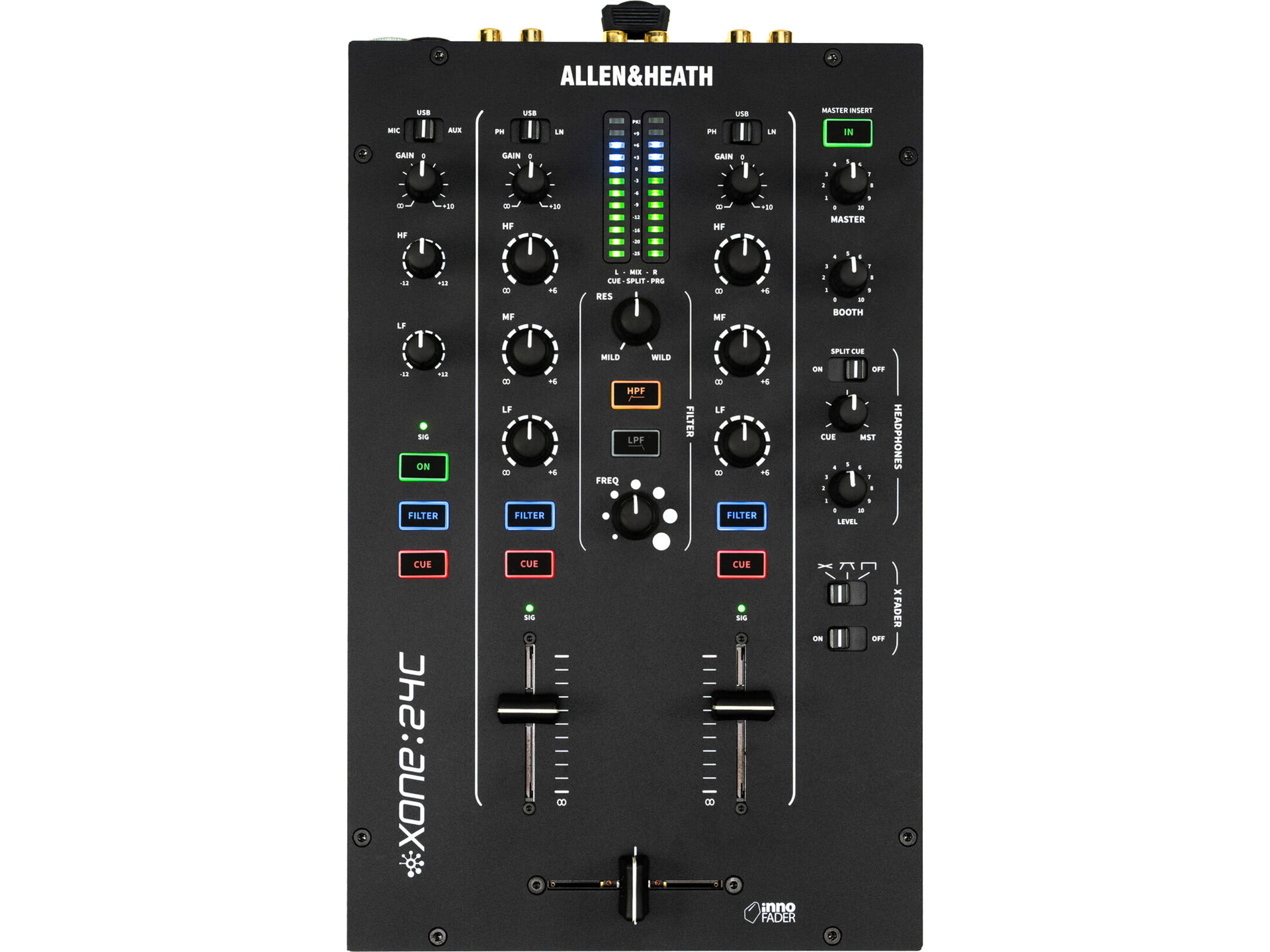 Allen & Heath XONE:24C Analogue 2+1 Channel DJ Mixer with Interface