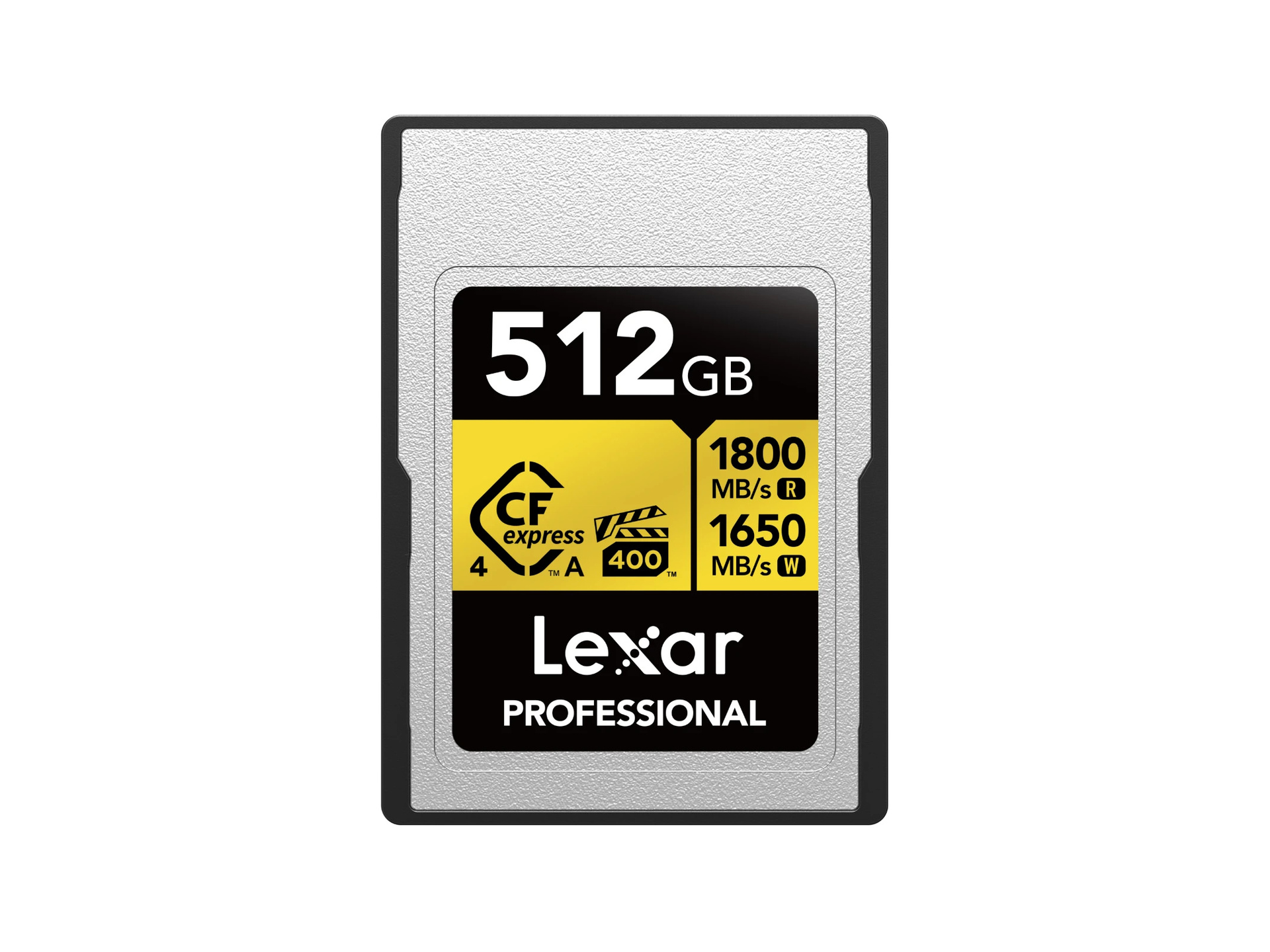 Lexar 512GB Professional CFexpress 4.0 Type A GOLD Card