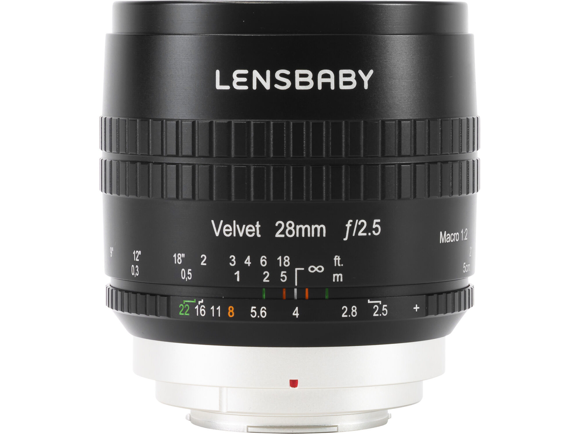 Lensbaby Velvet 28mm f/2.5 Lens (Sony E, Black)