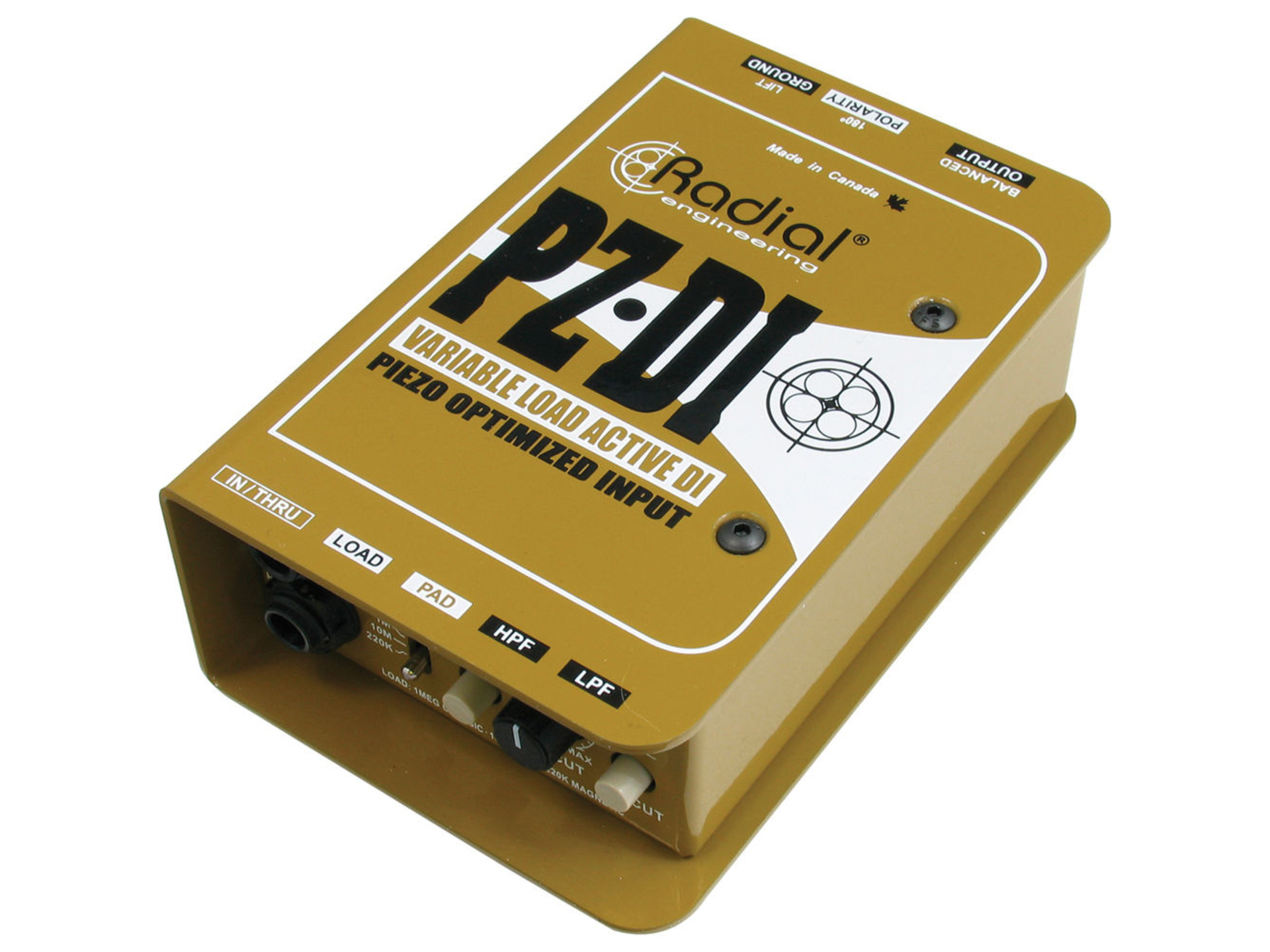 Radial Engineering PZ-DI Orchestral Instrument DI