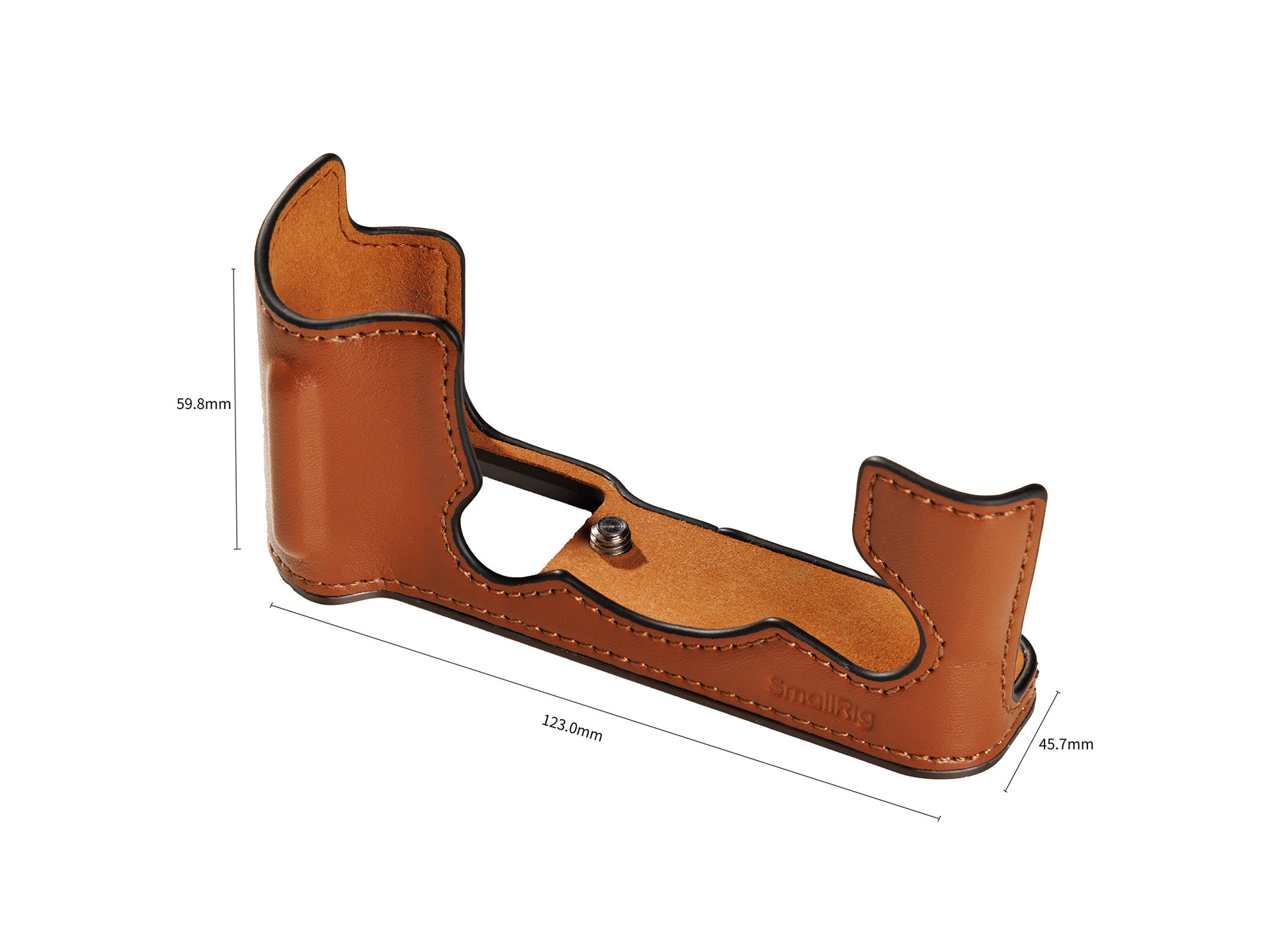 SmallRig 5670 Leather Half Case Kit for FUJIFILM X-T30 / X-T30 II / X-T30 III (Brown)
