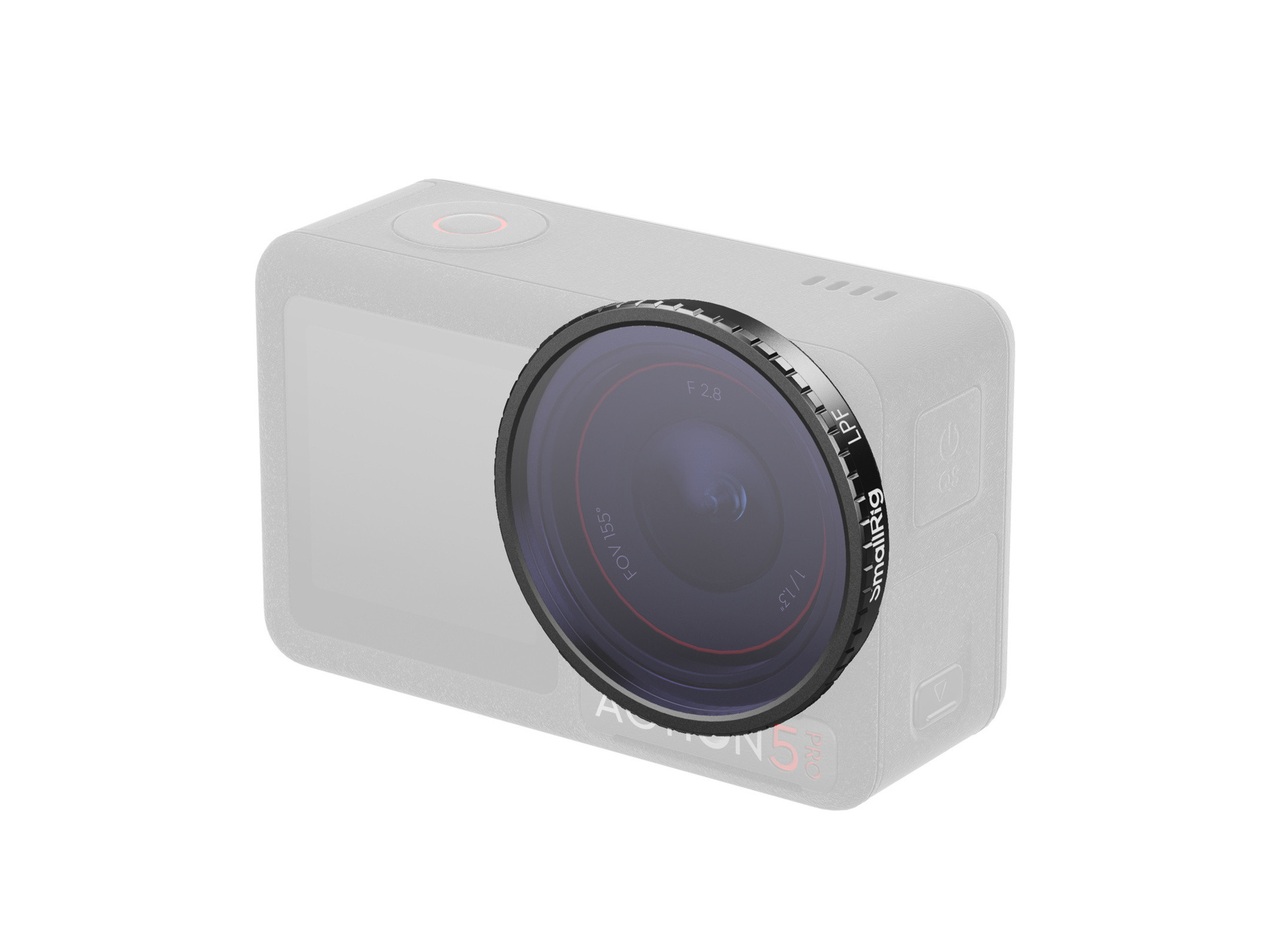 SmallRig 5837 Attachable Light Pollution Reduction Filter for DJI Osmo Action 5 Pro / 4