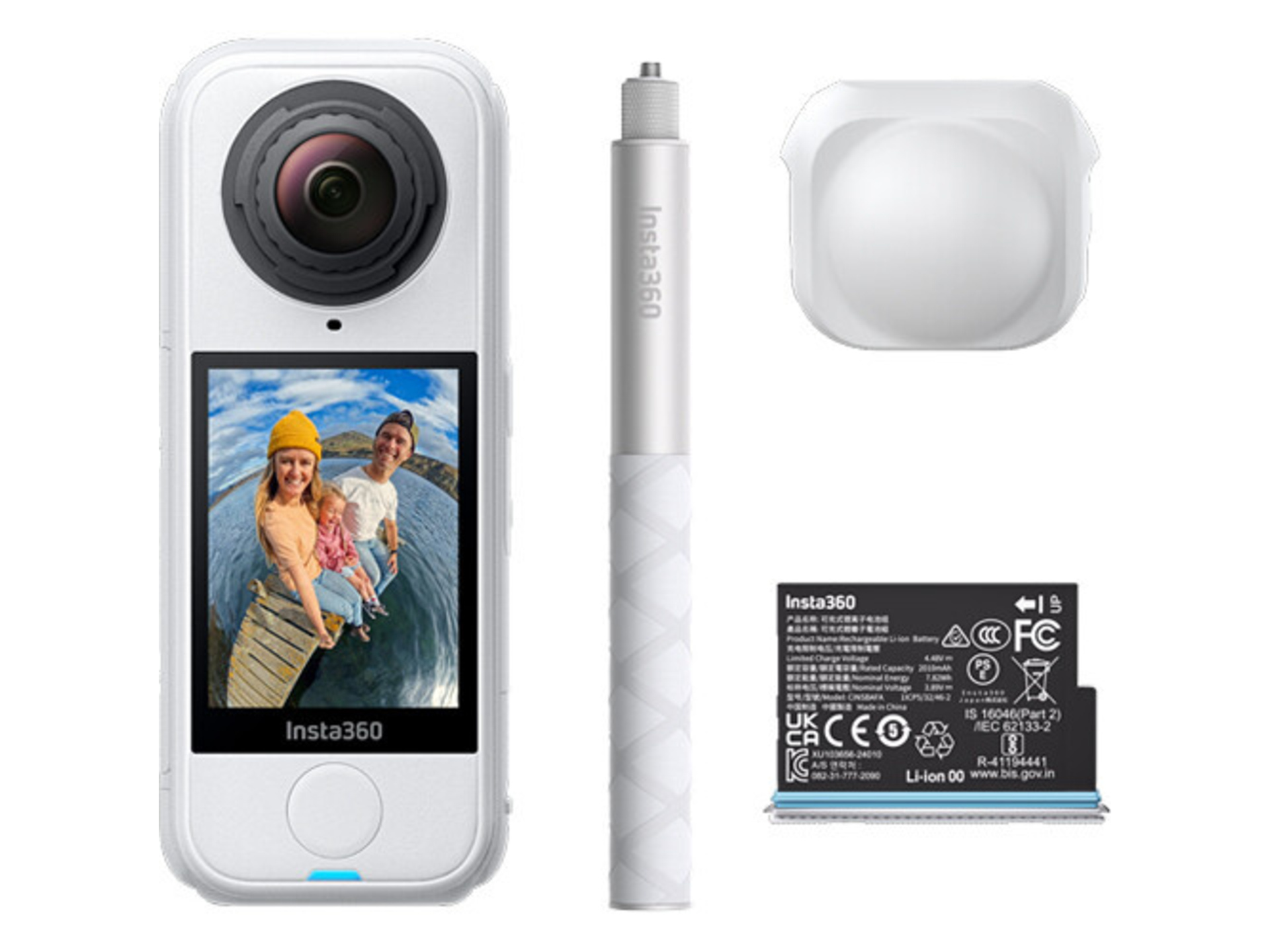 Insta360 X4 Air Starter Bundle (Arctic White)