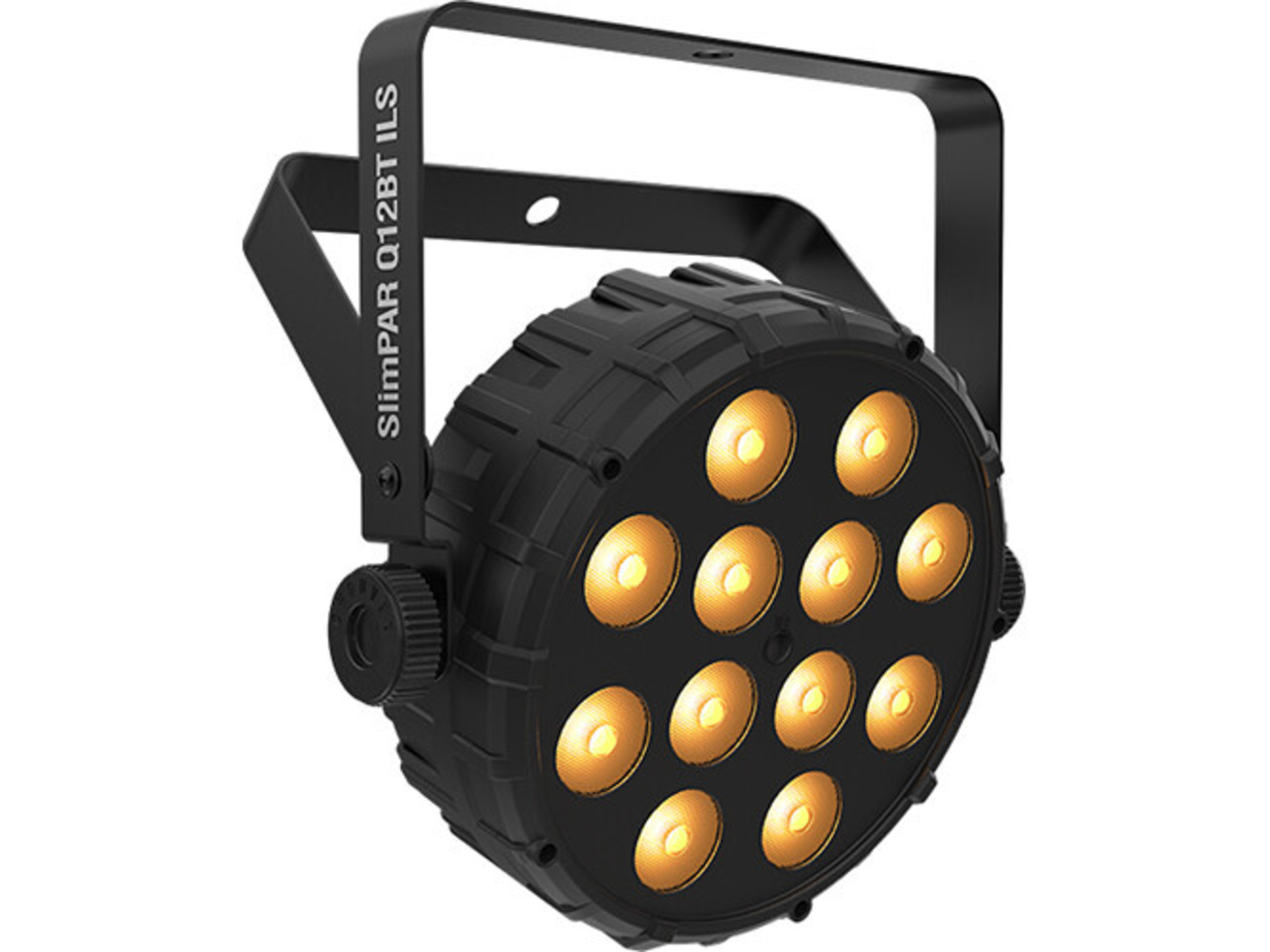 CHAUVET DJ SlimPAR Q12BT ILS Low-Profile RGBA LED PAR Light with Bluetooth