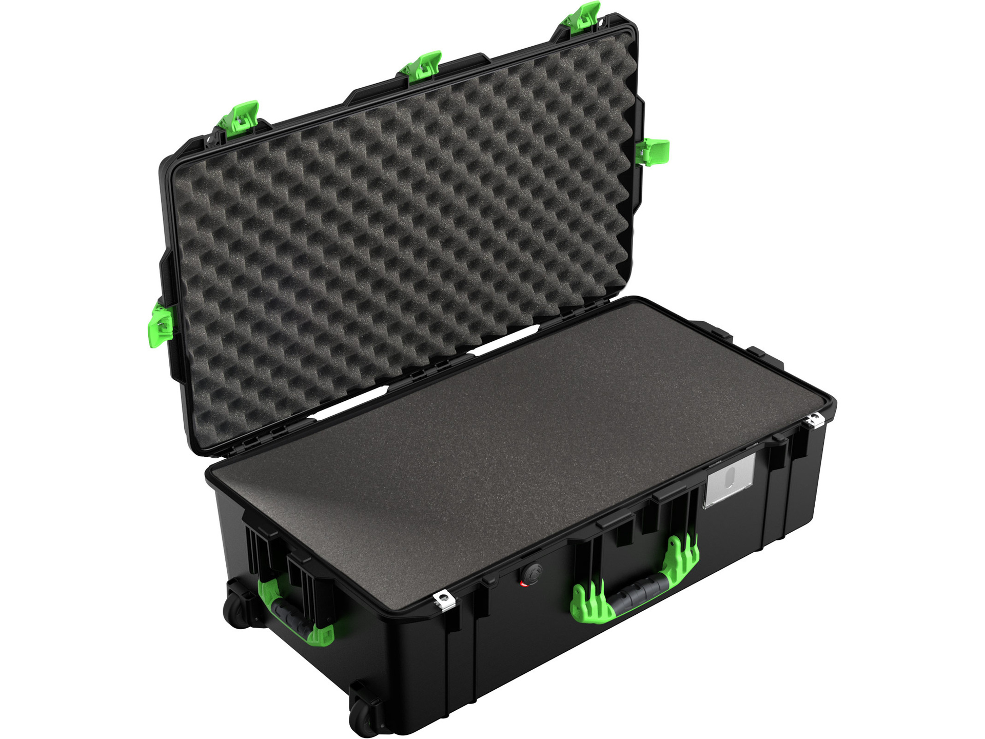 Pelican 1615 Air Case (Black/Lime, With Foam)