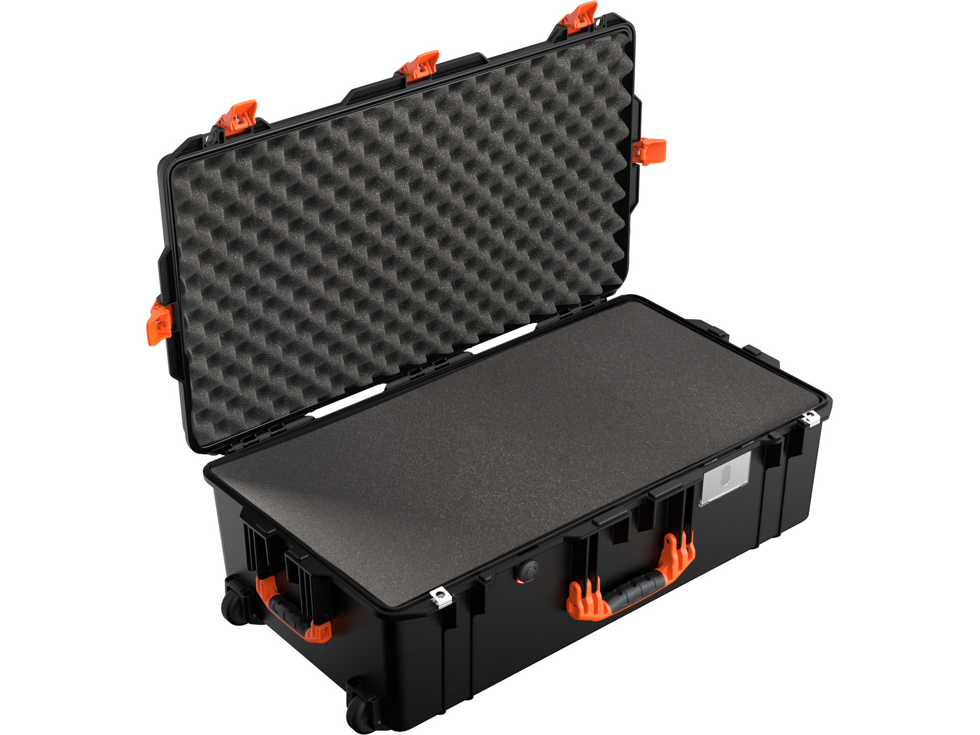 Pelican 1615 Air Case (Black/Orange, With Foam)