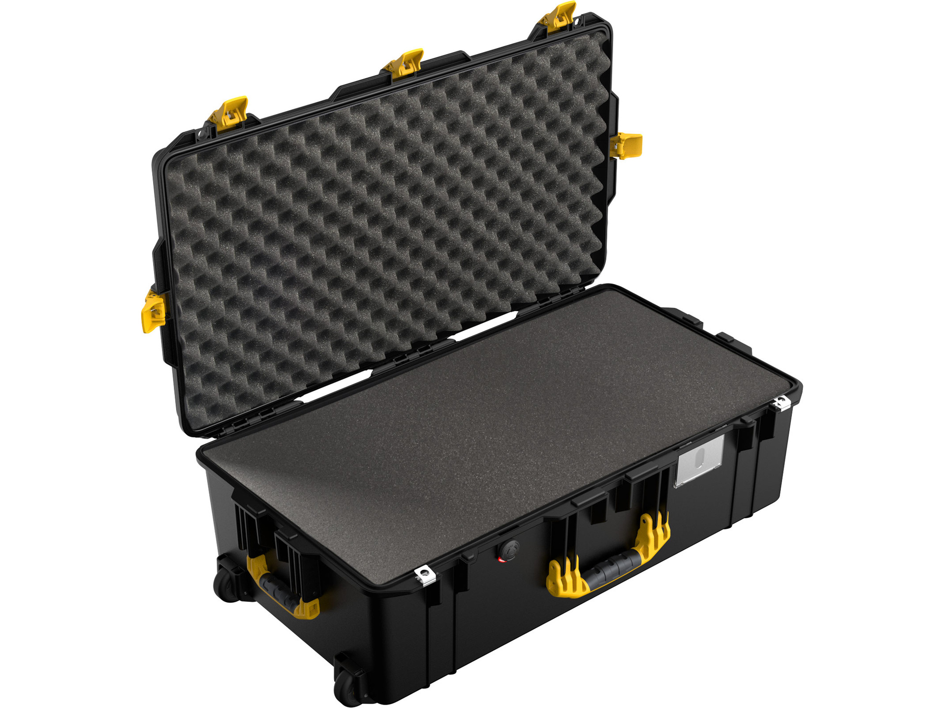 Pelican 1615 Air Case (Black/Yellow, With Foam)