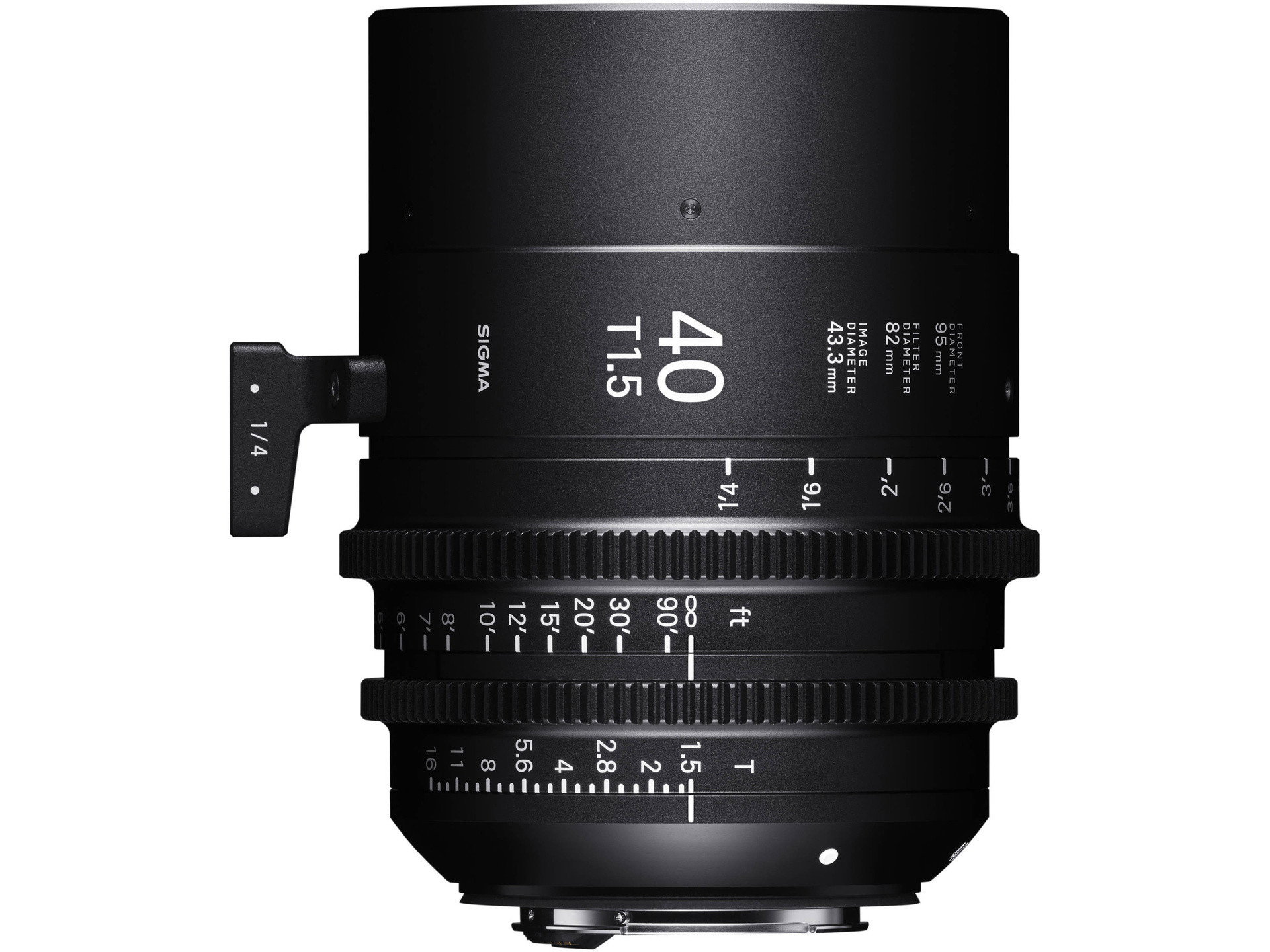 Sigma 40mm T1.5 FF High-Speed Prime Lens (Sony E, Feet)