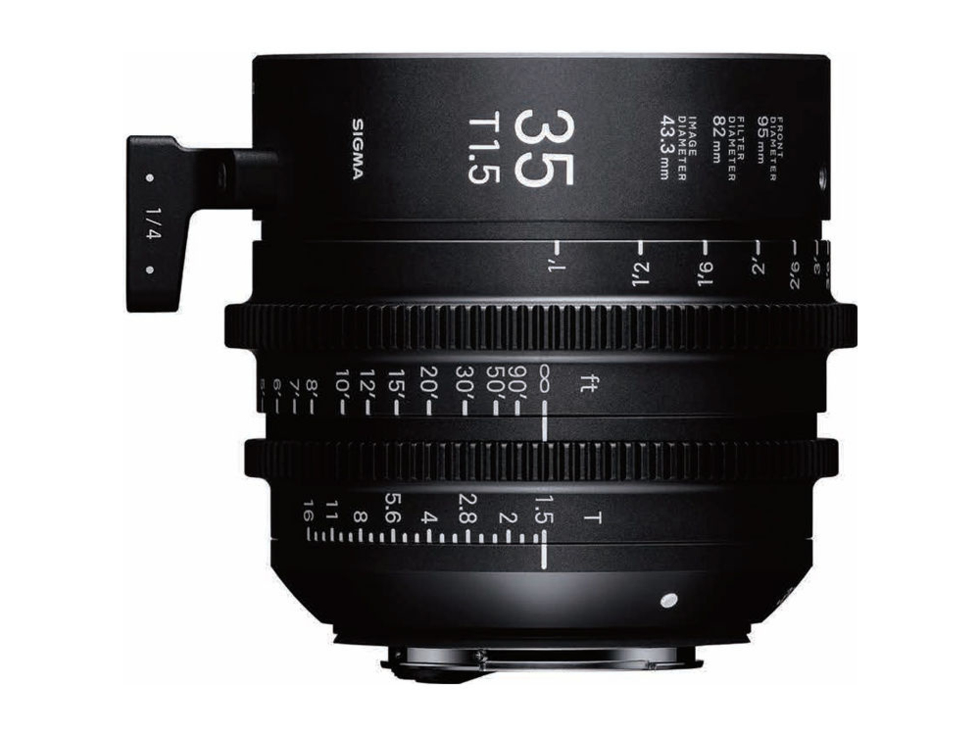 Sigma 35mm T1.5 FF High-Speed Prime (EF Mount, Feet)
