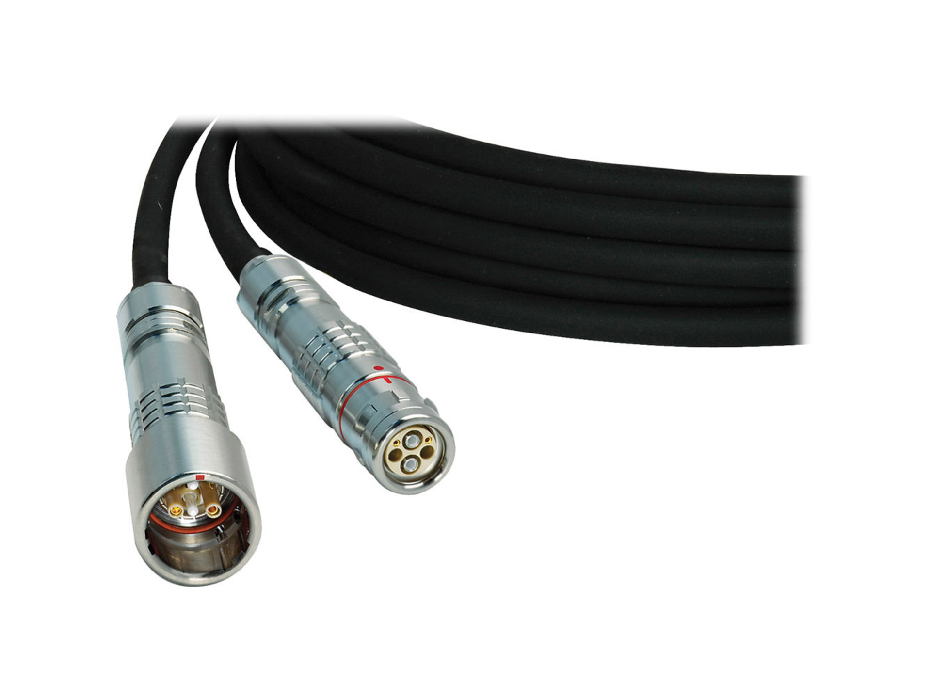 Camplex LEMO FUW Male to LEMO PUW Female Indoor Studio Fiber Camera Cable (50')