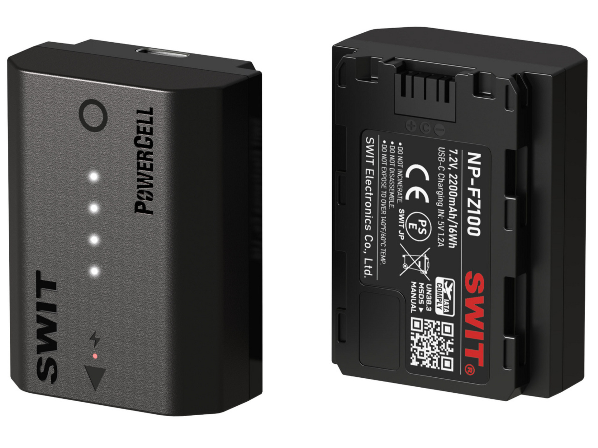 SWIT PowerCell NP-FZ100 Rechargeable Lithium-Ion Battery for Sony Cameras