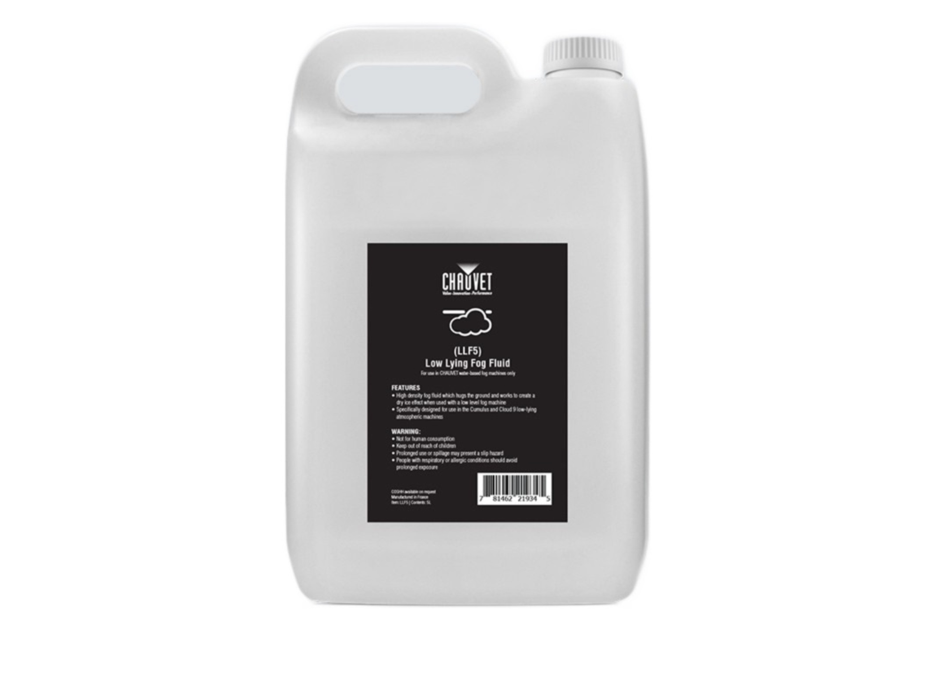 CHAUVET DJ Low Lying Fog Fluid (5L)
