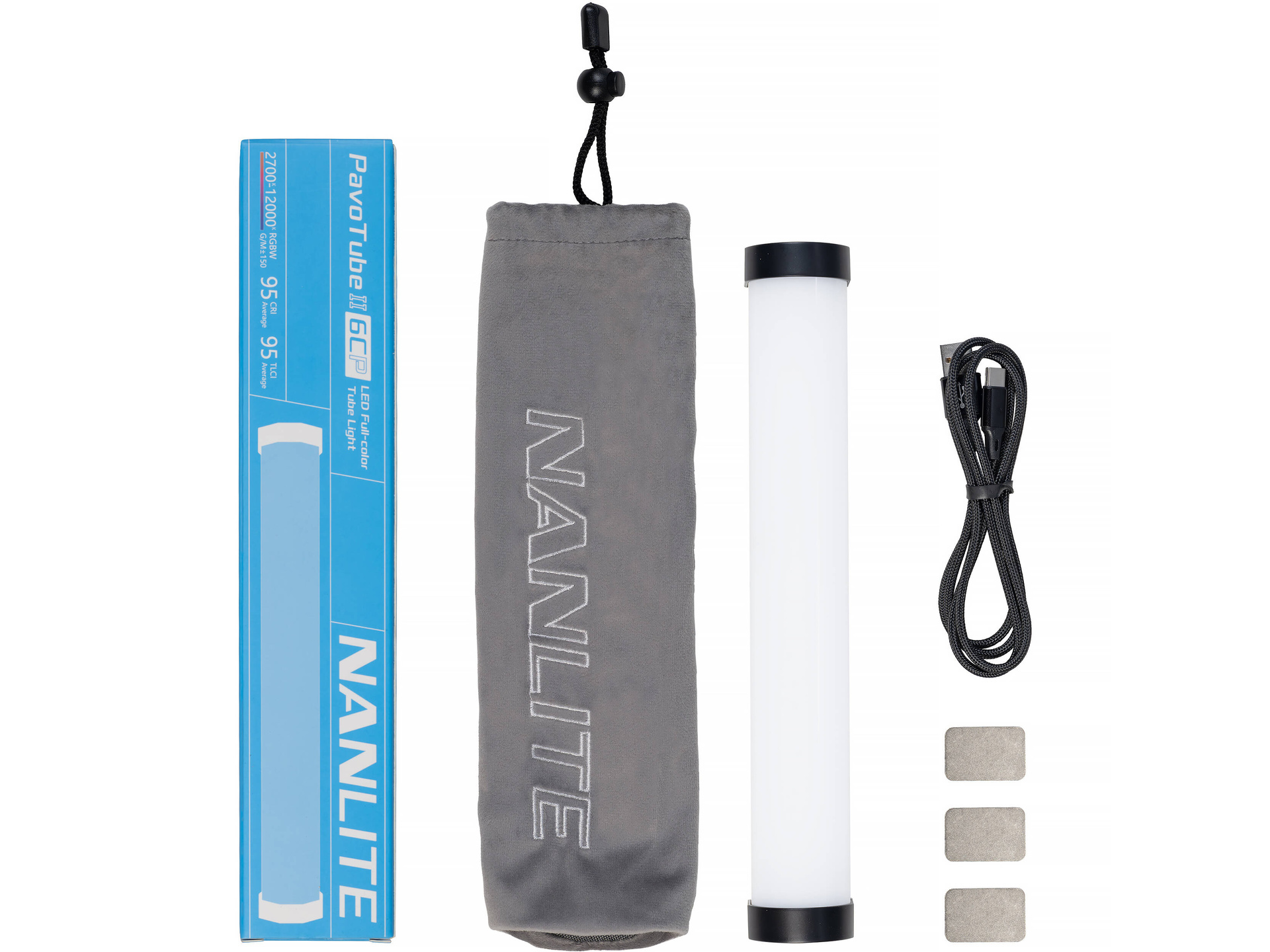 Nanlite PavoTube II 6CP RGB LED Tube Light (25 cm)